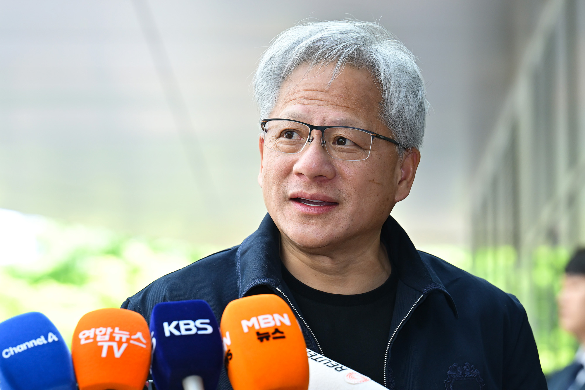 젠슨황;입국;김포공항