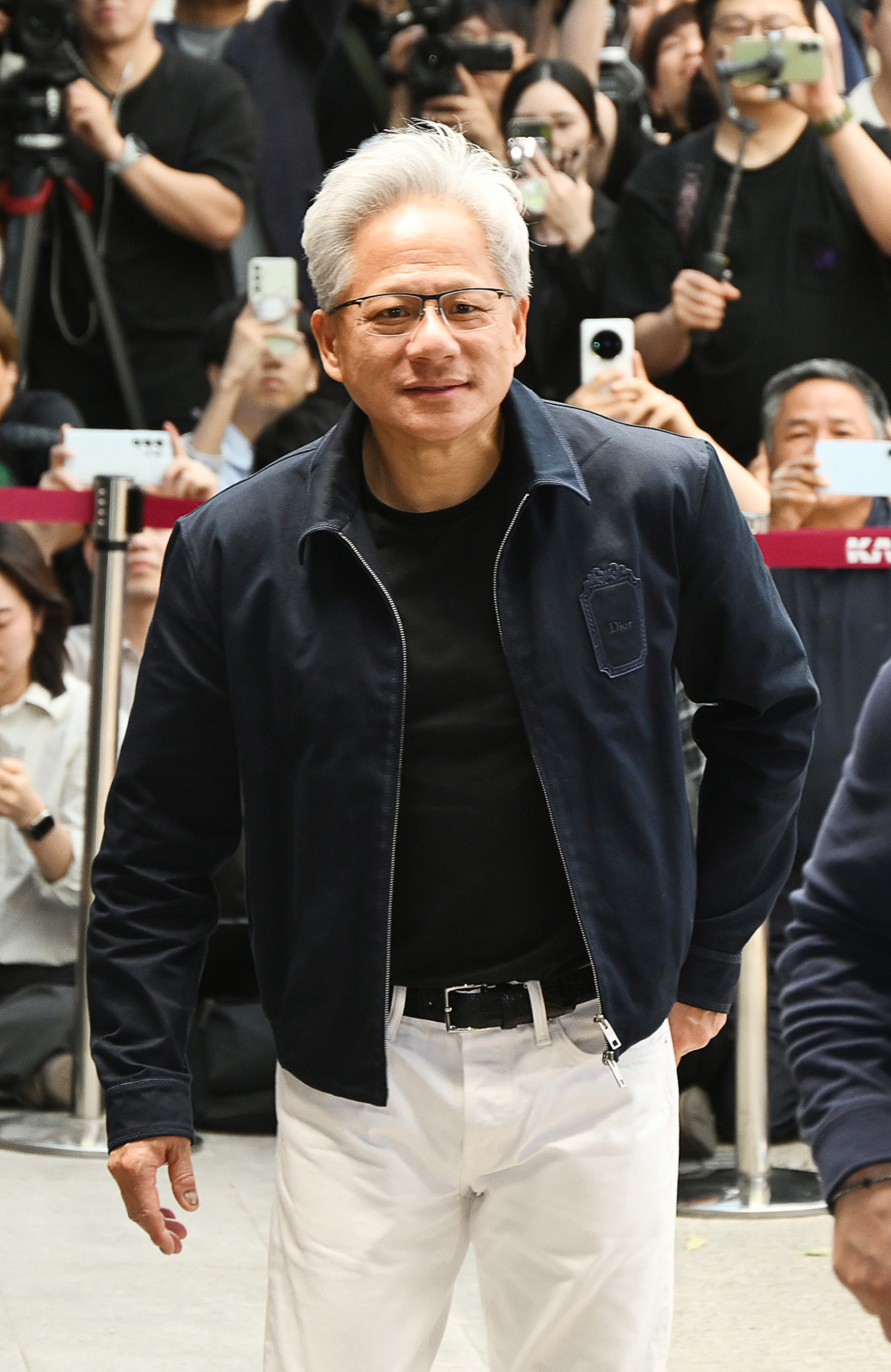 젠슨황;입국;김포공항