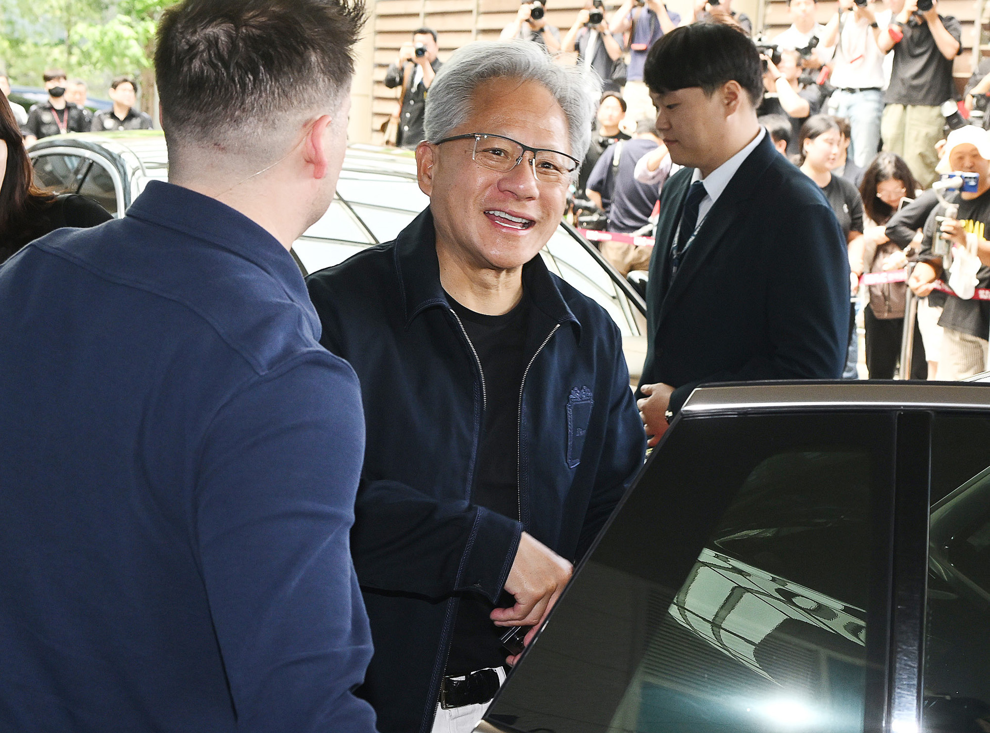 젠슨황;입국;김포공항