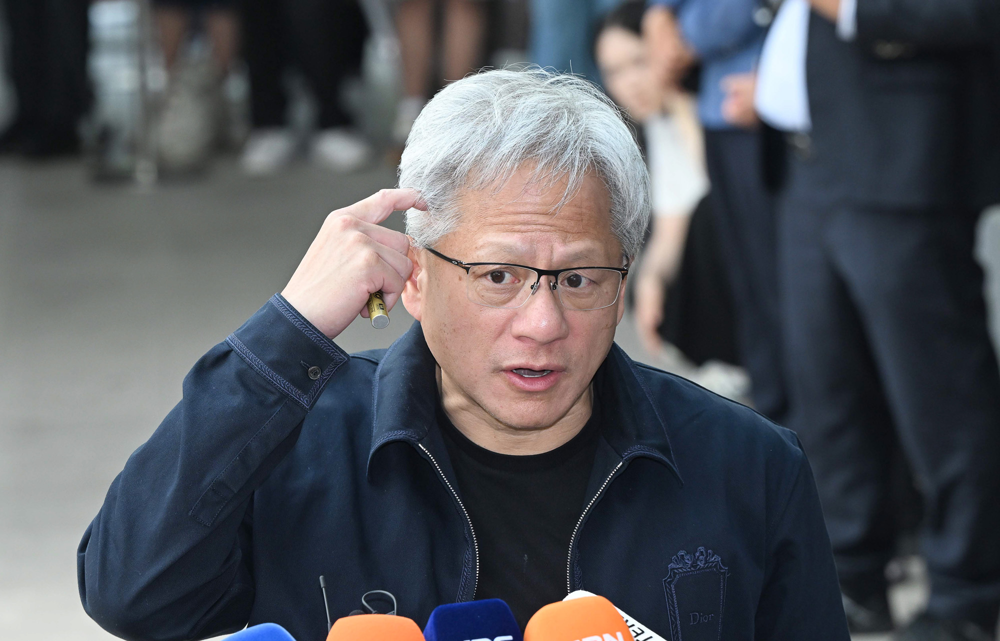 젠슨황;입국;김포공항