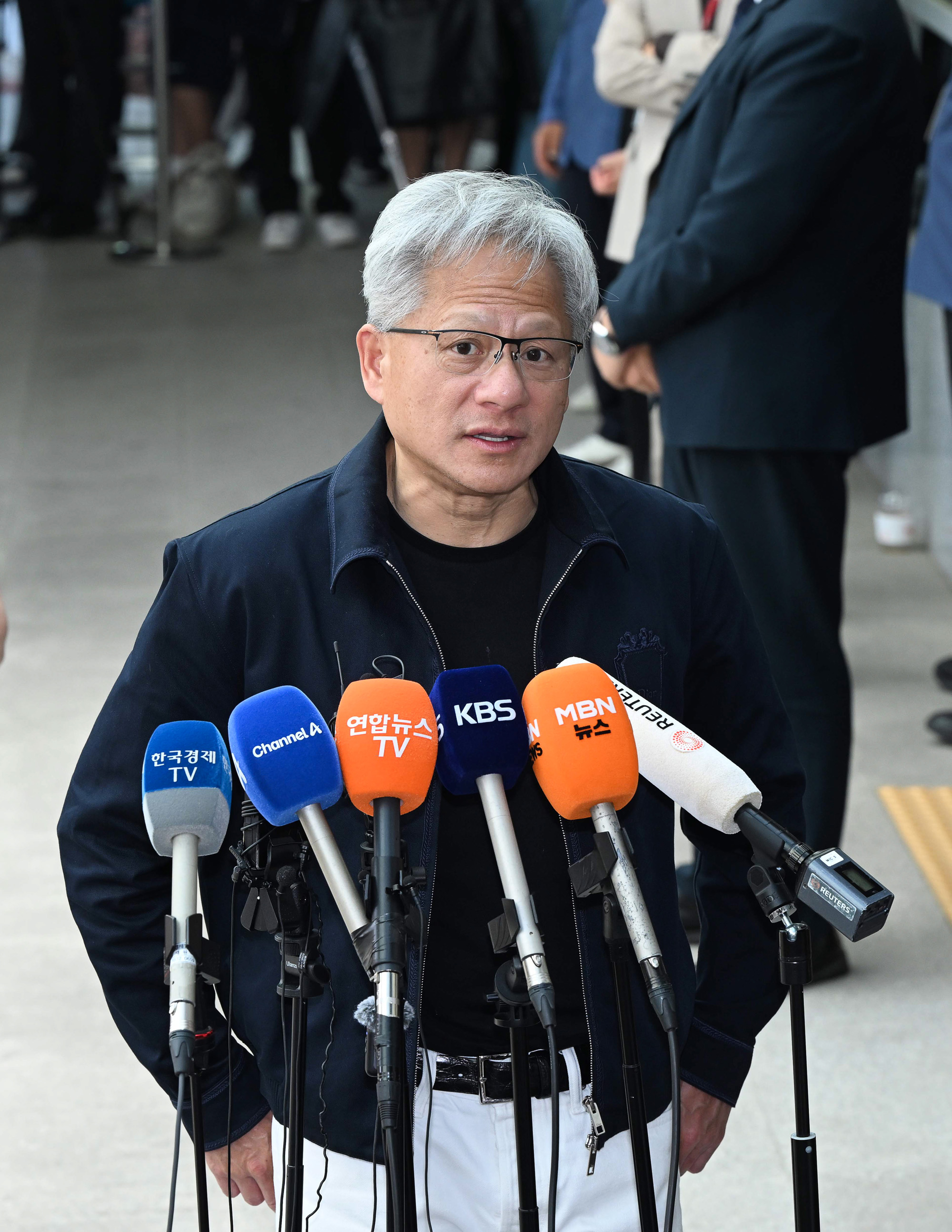 젠슨황;입국;김포공항