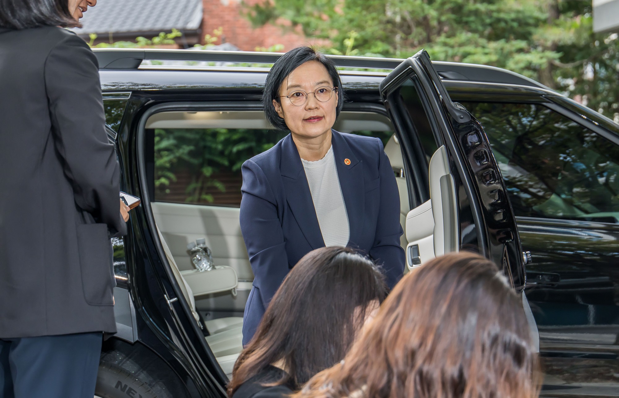 정치;행정;인물;이재명정부;국무총리후보자;한성숙;한성숙총리후보;한성숙국무총리후보자첫출근;금융감독원연수원