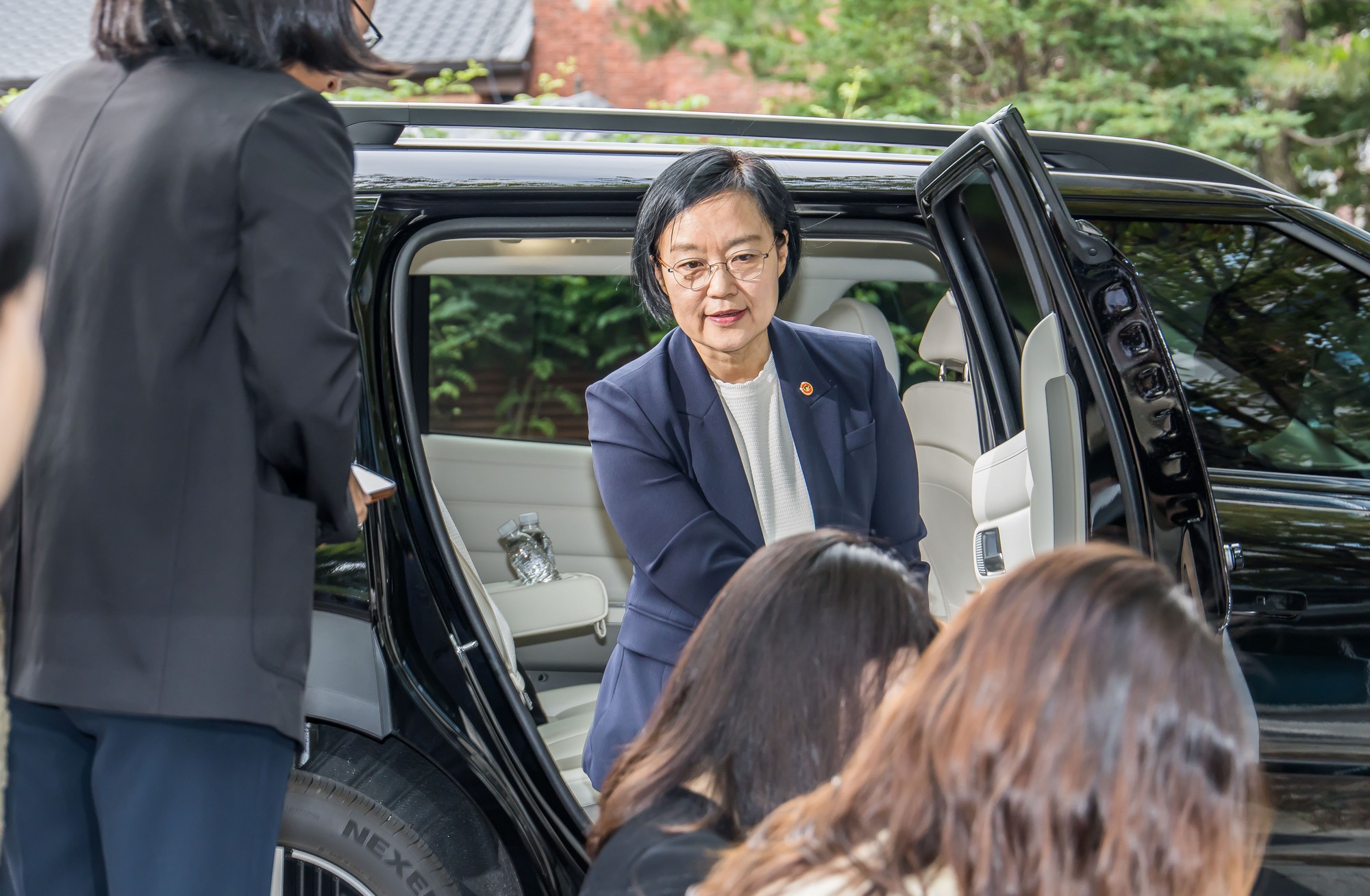 정치;행정;인물;이재명정부;국무총리후보자;한성숙;한성숙총리후보;한성숙국무총리후보자첫출근;금융감독원연수원