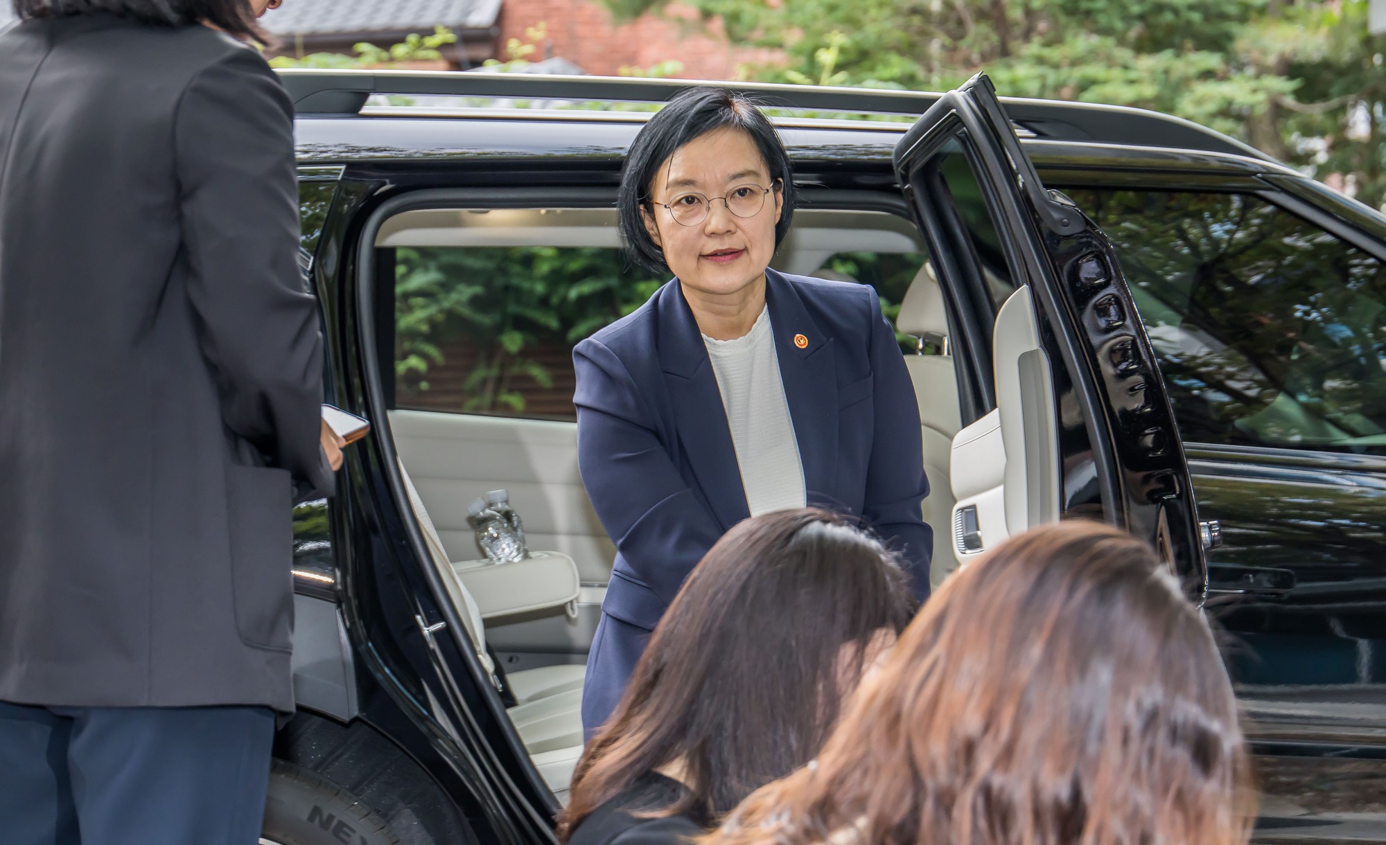 정치;행정;인물;이재명정부;국무총리후보자;한성숙;한성숙총리후보;한성숙국무총리후보자첫출근;금융감독원연수원