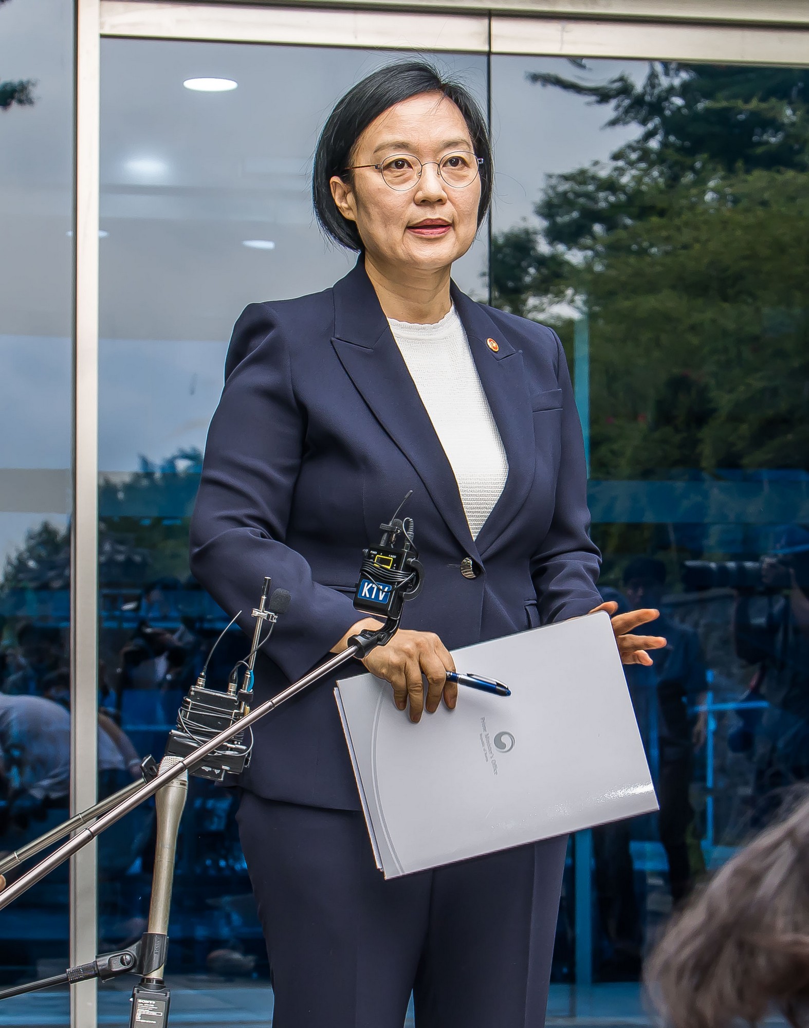 정치;행정;인물;이재명정부;국무총리후보자;한성숙;한성숙총리후보;한성숙국무총리후보자첫출근;금융감독원연수원