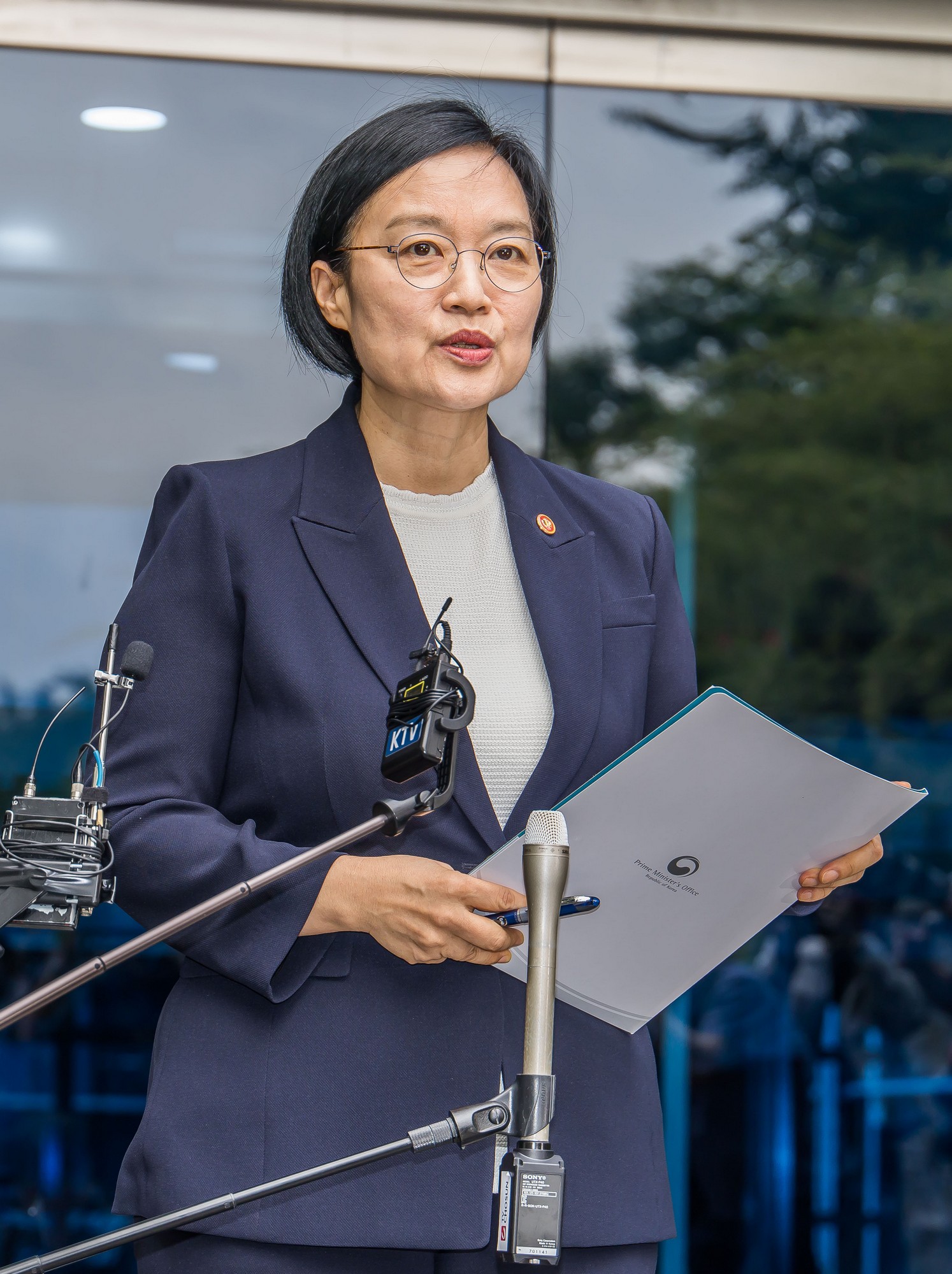 정치;행정;인물;이재명정부;국무총리후보자;한성숙;한성숙총리후보;한성숙국무총리후보자첫출근;금융감독원연수원