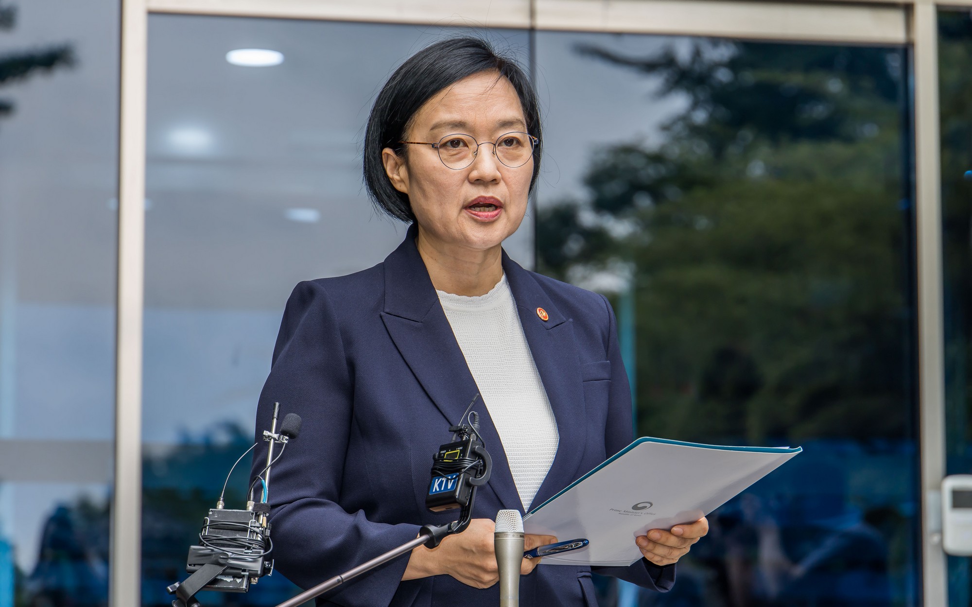 정치;행정;인물;이재명정부;국무총리후보자;한성숙;한성숙총리후보;한성숙국무총리후보자첫출근;금융감독원연수원