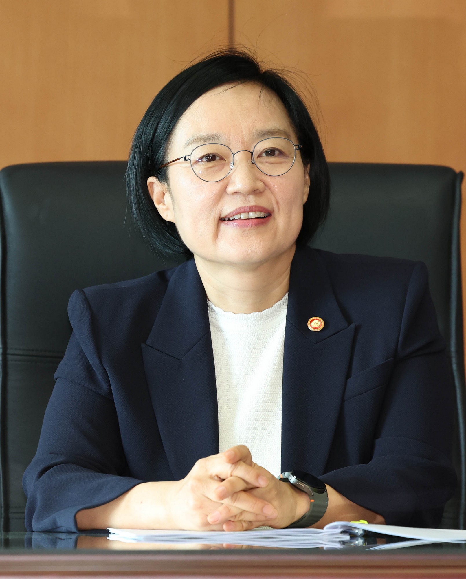 정치;행정;인물;이재명정부;국무총리후보자;한성숙;한성숙총리후보;한성숙국무총리후보자첫출근;금융감독원연수원