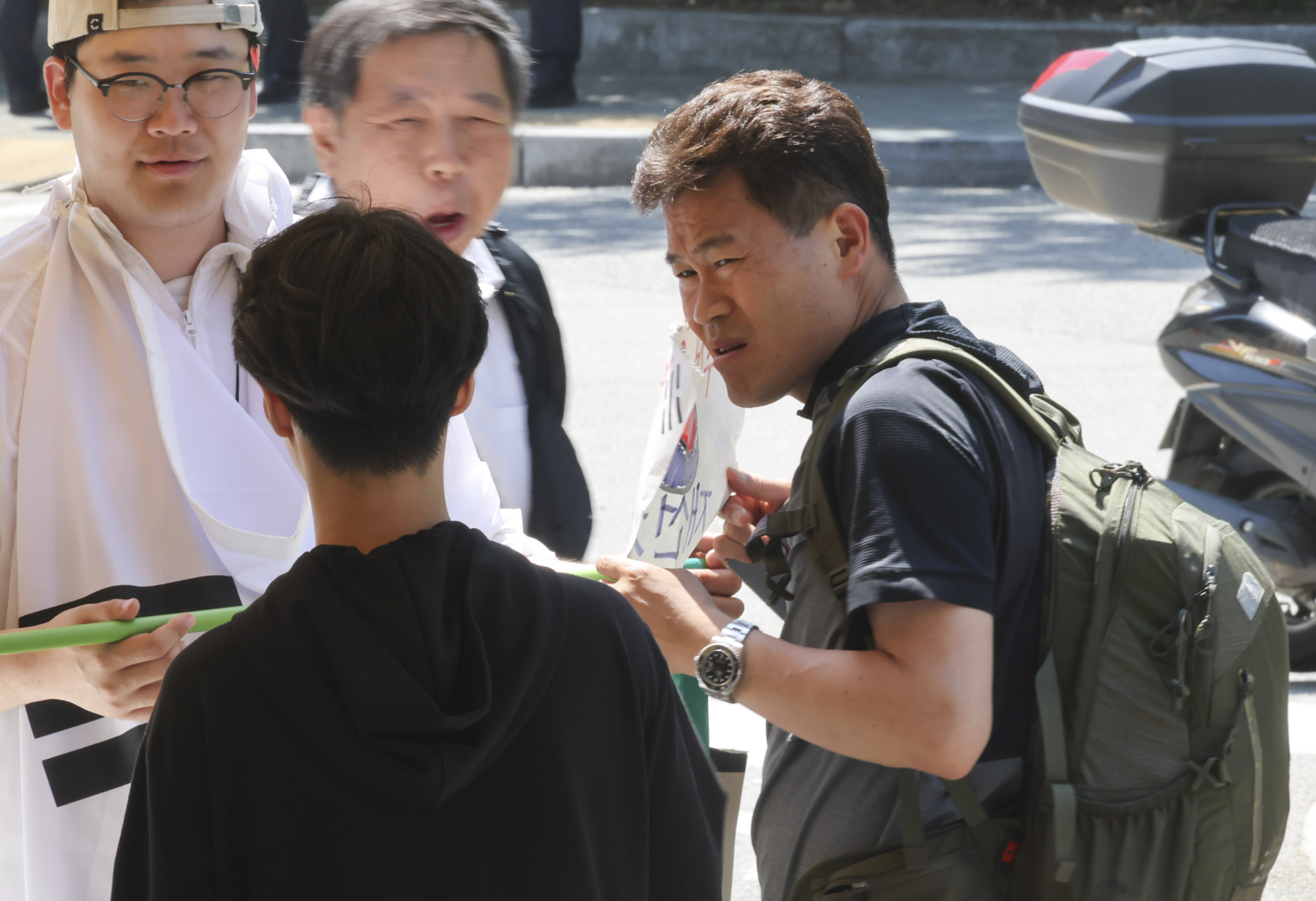 부정선거;선관위;투표용지부족;올림픽공원개표소;태극기;전한길