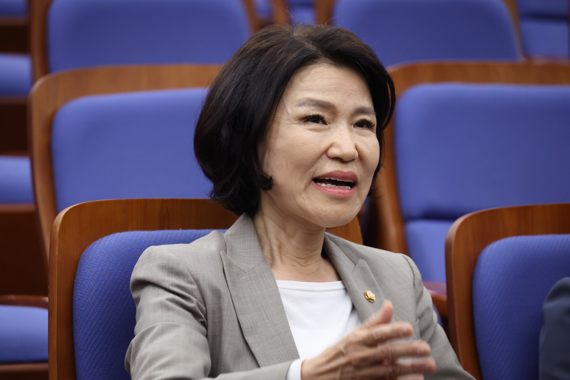 정치;국회;국민의힘원내대표후보;이진숙