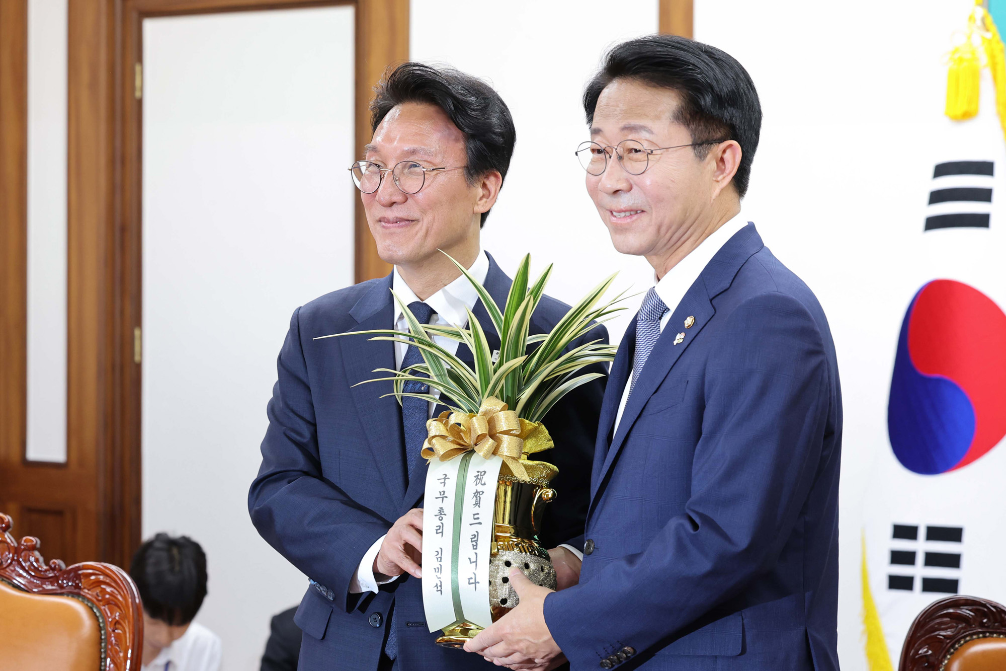 정치;국회;김민석 국무총리;조정식 국회의장
