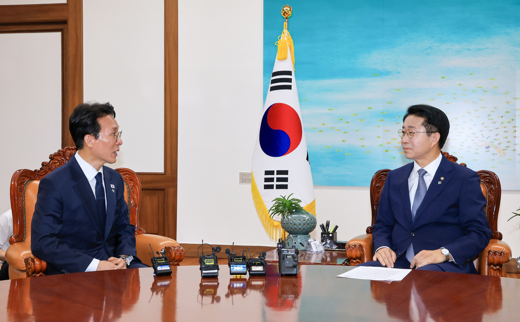 정치;국회;김민석 국무총리;조정식 국회의장