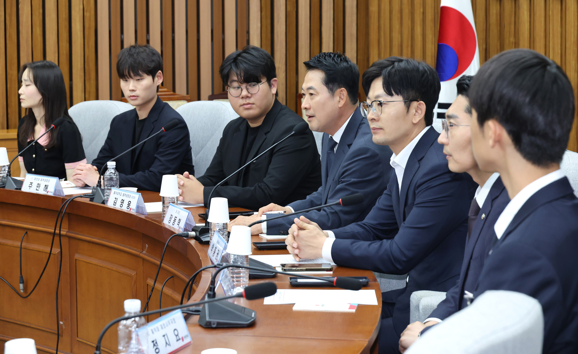 정치;국회;시국선언대학생;장동혁;국민의힘재선거