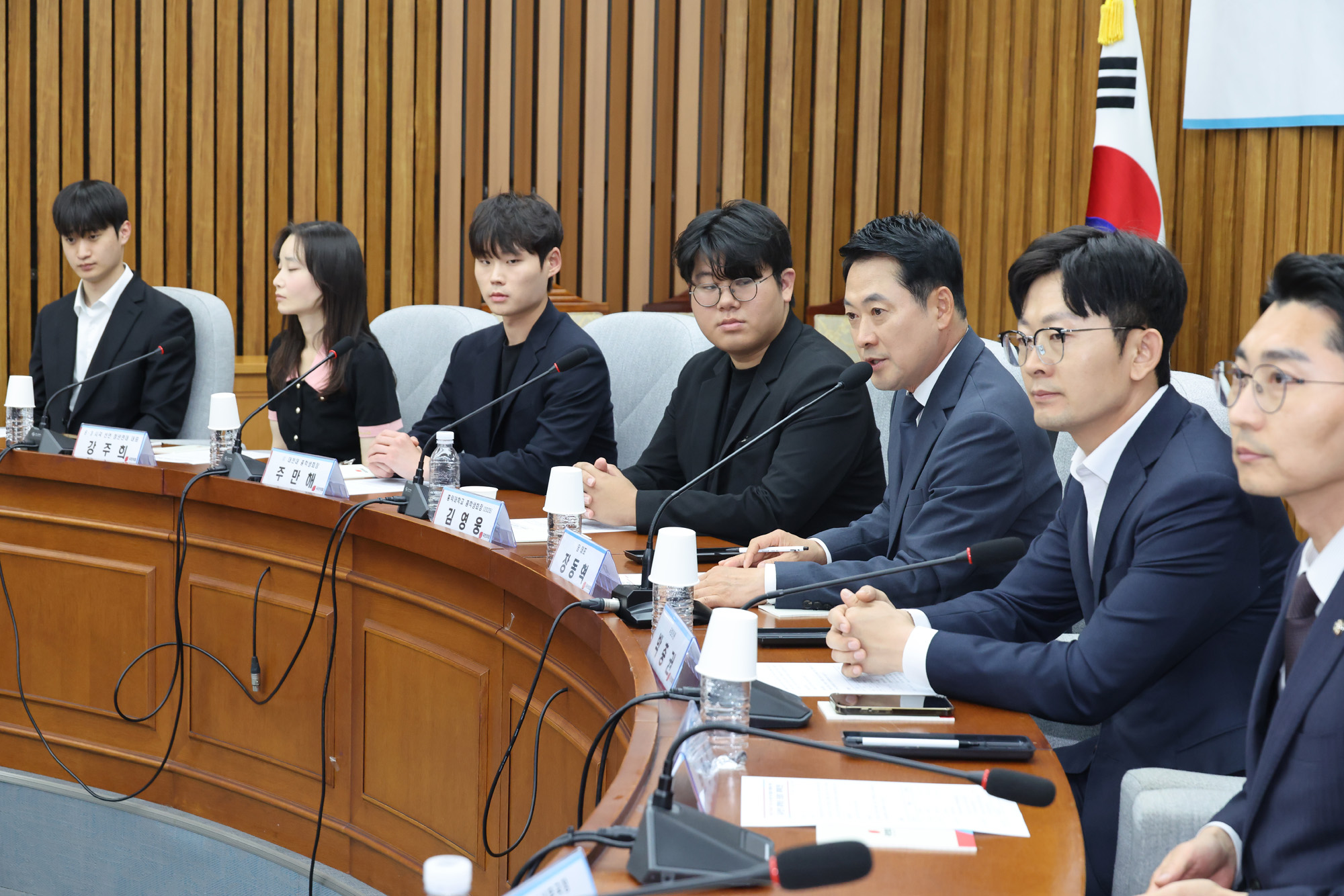 정치;국회;시국선언대학생;장동혁;국민의힘재선거