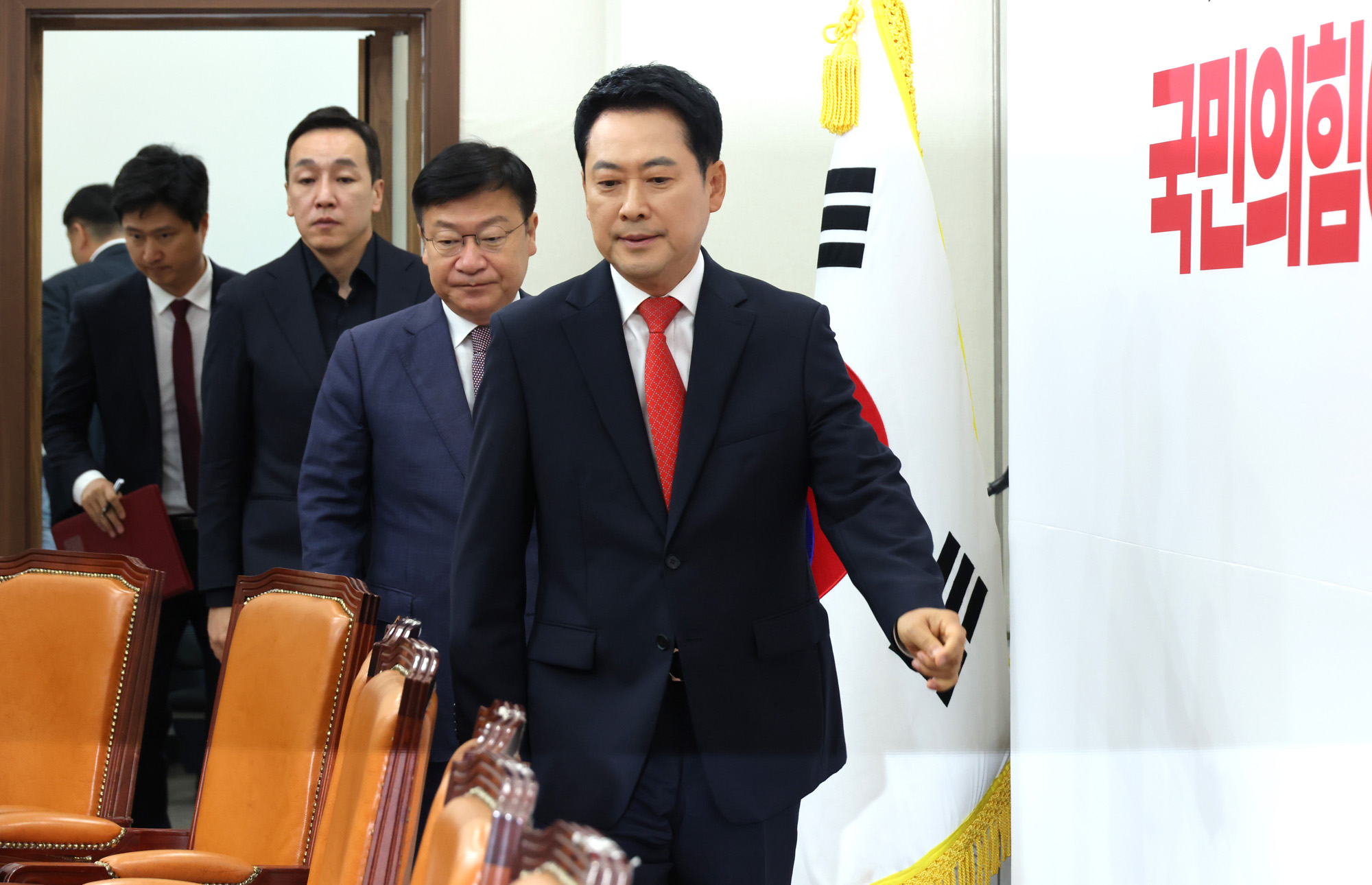 정치;국회;국민의힘 최고위원회의;장동혁;정점식