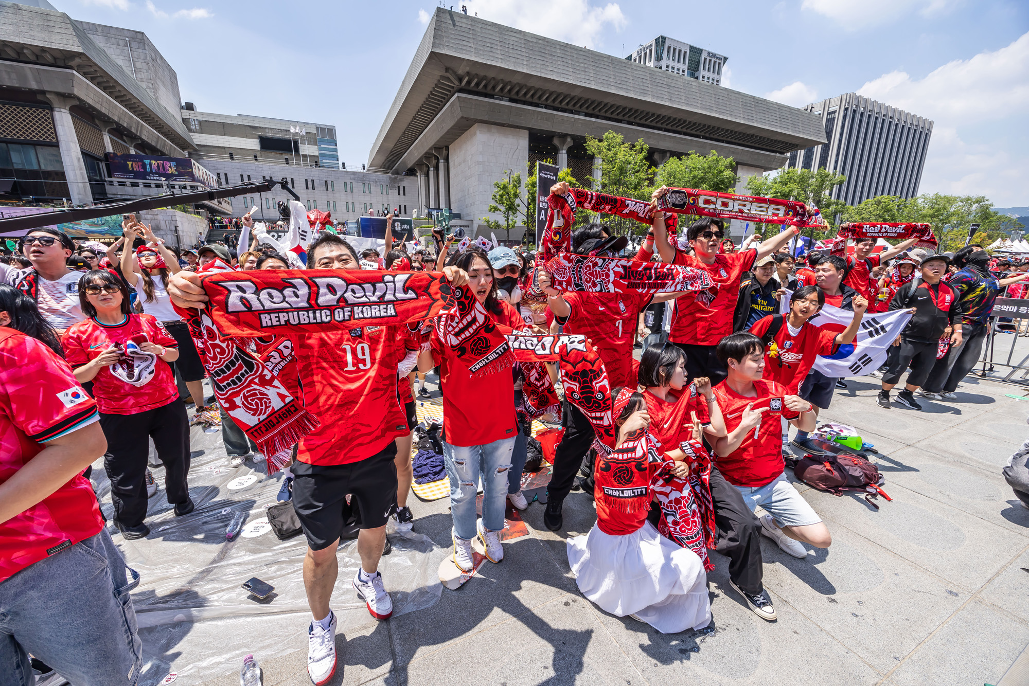 스포츠;축구;월드컵;2026북중미월드컵;한국체코전;광화문광장체코전응원;월드컵응원;2026북중미월드컵응원인파