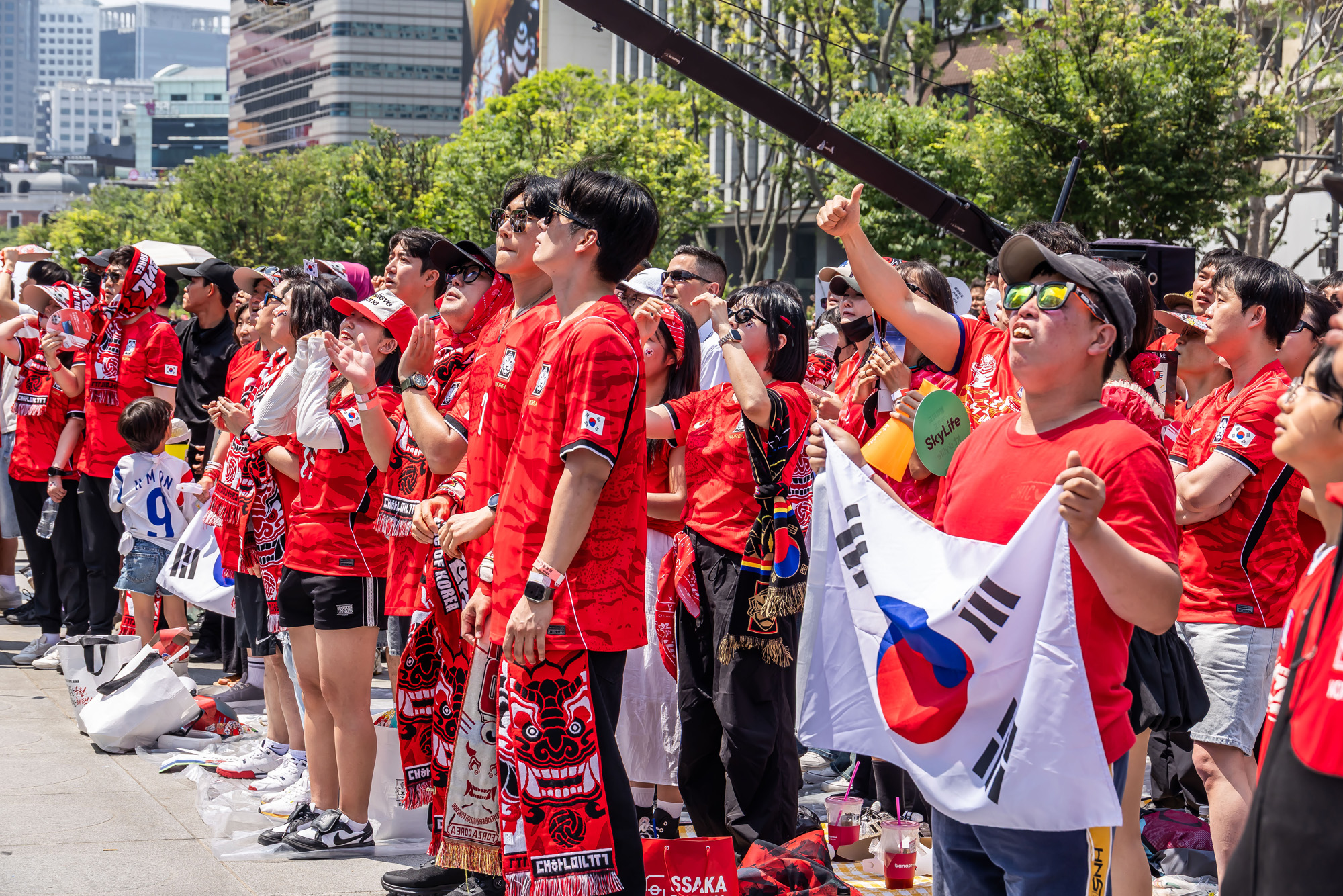 스포츠;축구;월드컵;2026북중미월드컵;한국체코전;광화문광장체코전응원;월드컵응원;2026북중미월드컵응원인파