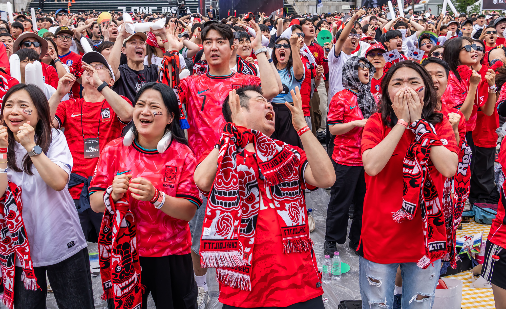 스포츠;축구;월드컵;2026북중미월드컵;한국체코전;광화문광장체코전응원;월드컵응원;2026북중미월드컵응원인파