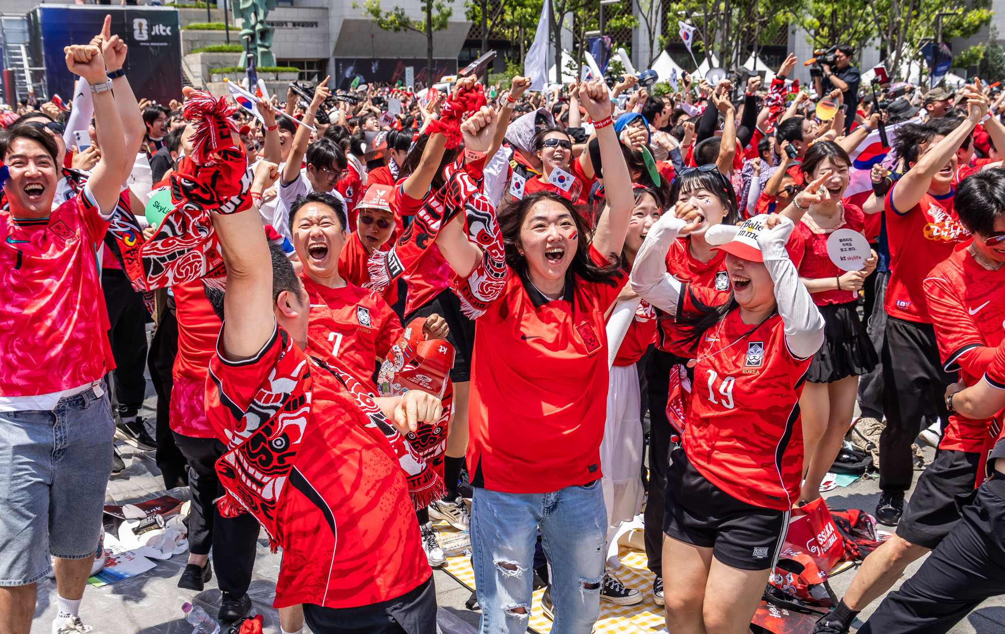 스포츠;축구;월드컵;2026북중미월드컵;한국체코전;광화문광장체코전응원;월드컵응원;2026북중미월드컵응원인파