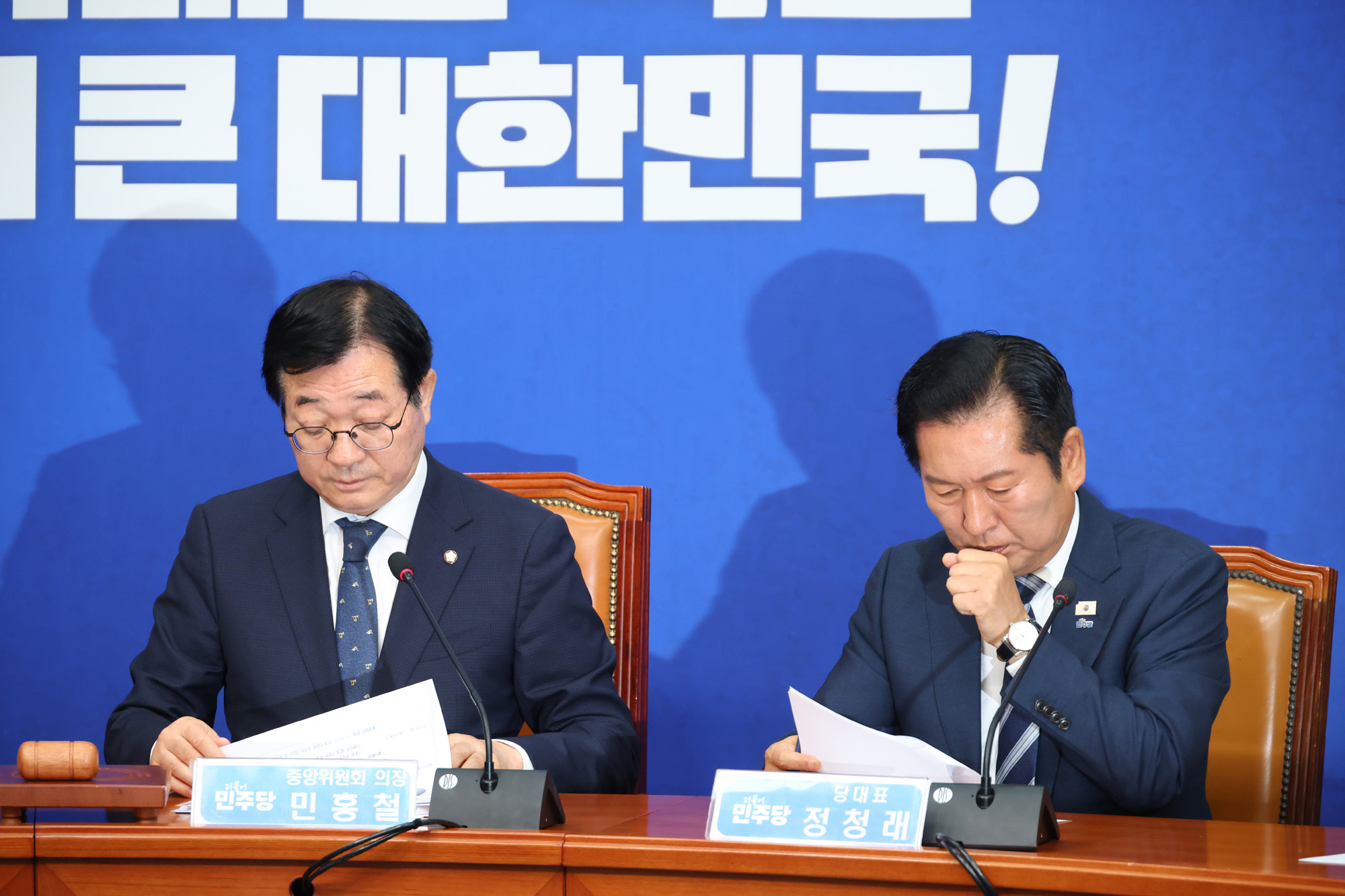 정치;국회;더불어민주당 제6차 중앙위원회의;정청래