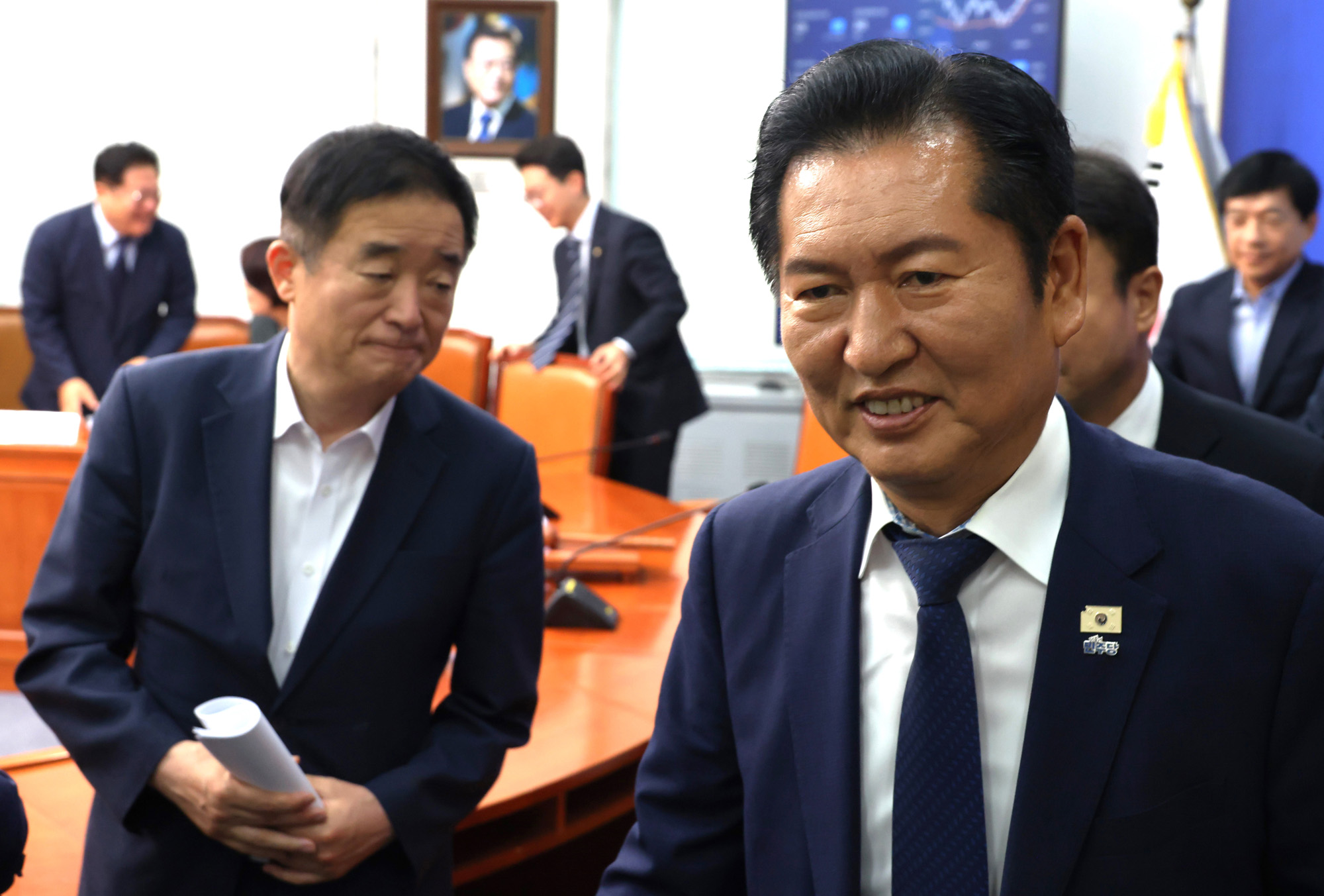 정치;국회;더불어민주당 최고위원회의;정청래;강득구