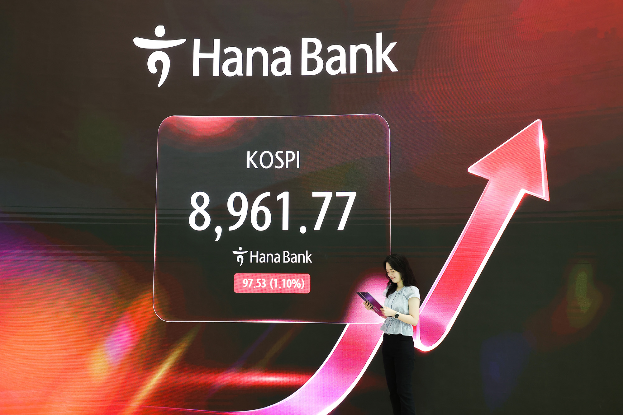 하나은행 딜링룸;코스피;코스닥;주식;주가;환율;외환;투자