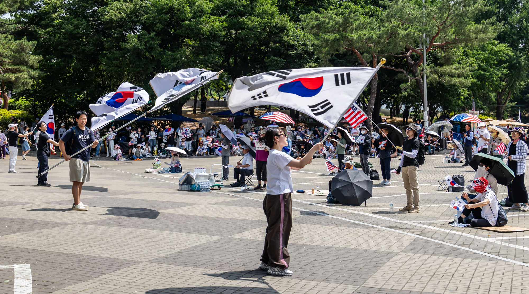 사회;집회;시위;6.3지방선거투표용지부족사태;재선거요구;부정선거주장;잠실개표소봉쇄시위;잠실개표소봉쇄극우;극우집회;태극기집회;올림픽공원투표소봉쇄