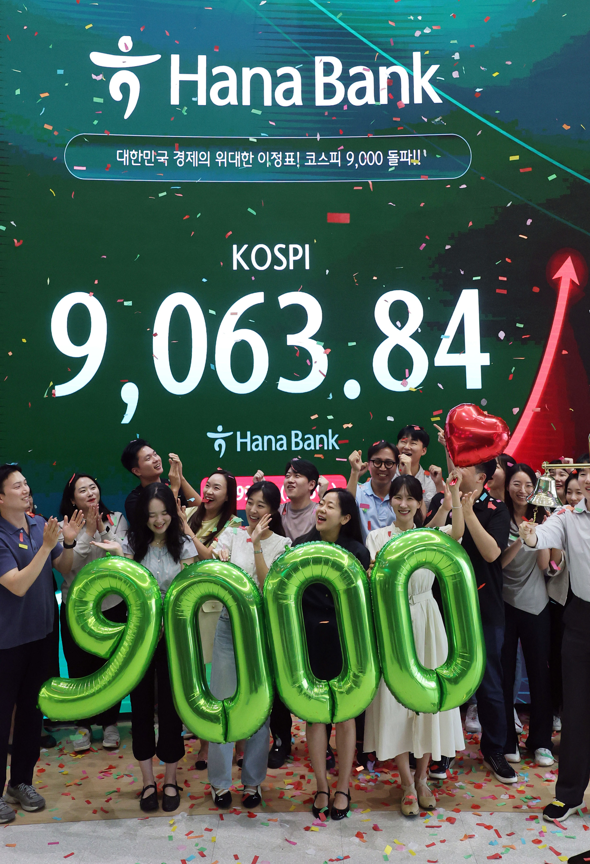 하나은행;딜링룸;주식;주가;코스피;환율
