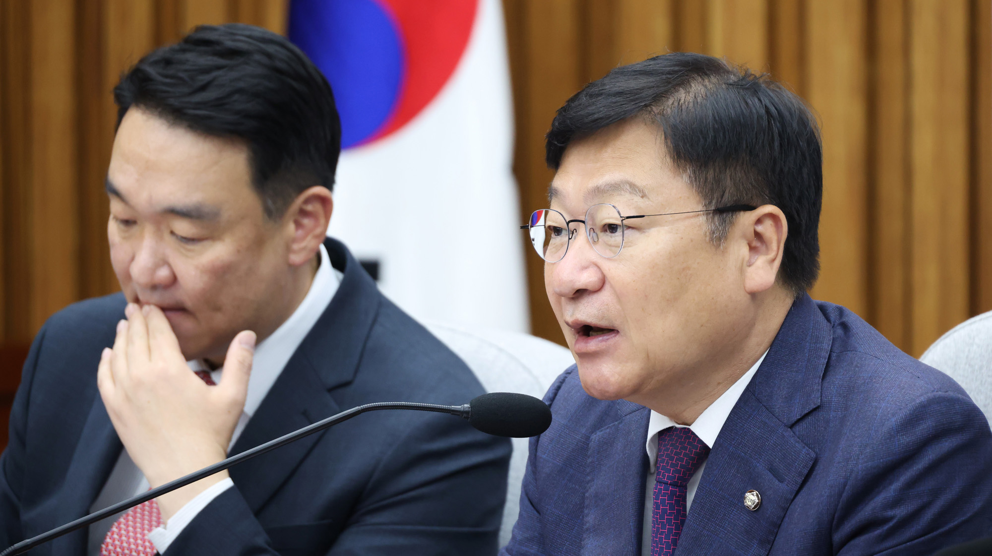 정치;국회;국민의힘 원내대책회의;정점식