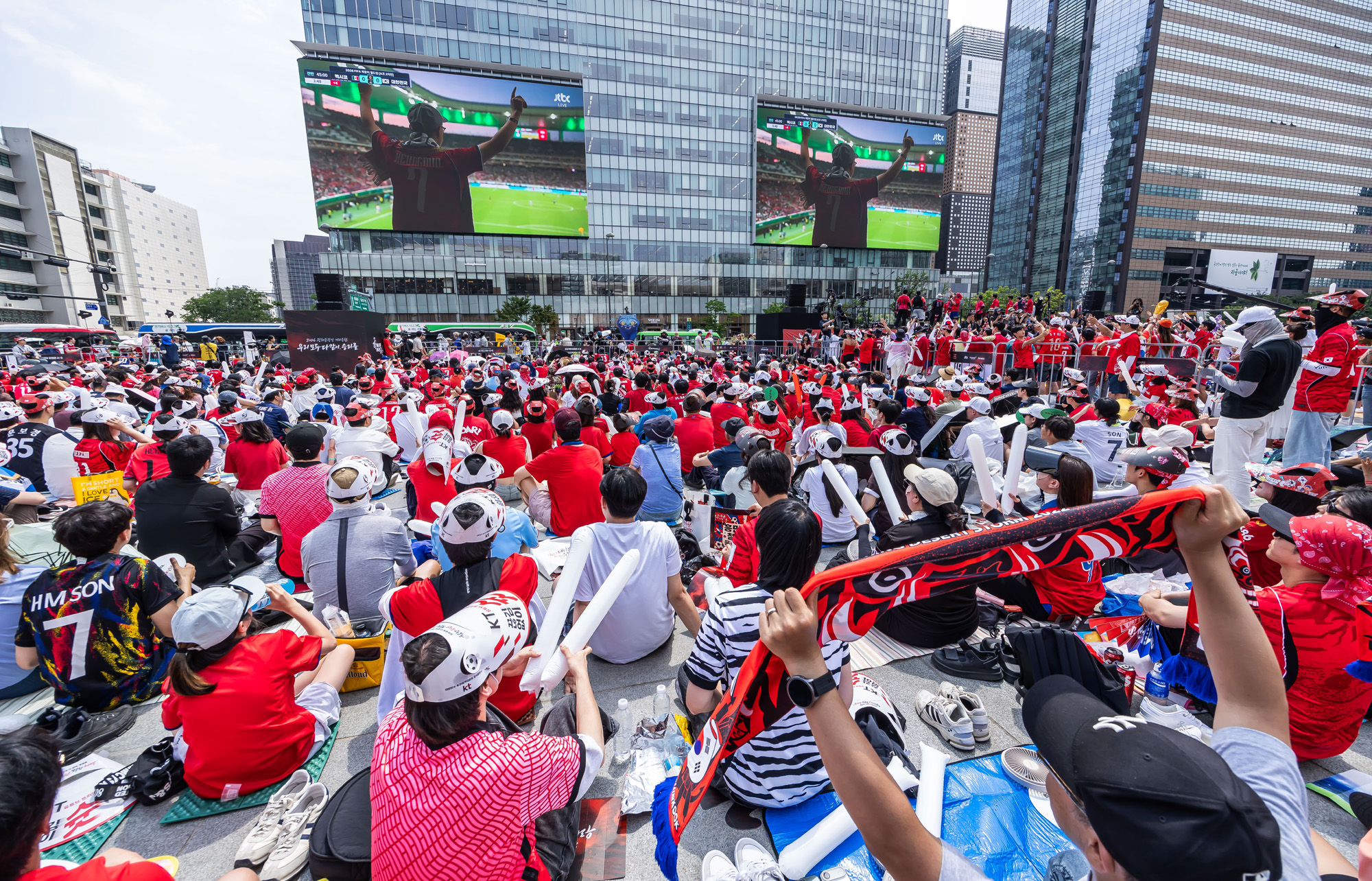 스포츠;축구;월드컵;2026북중미월드컵;한국멕시코전;광화문광장멕시코전응원;월드컵응원;2026북중미월드컵응원인파