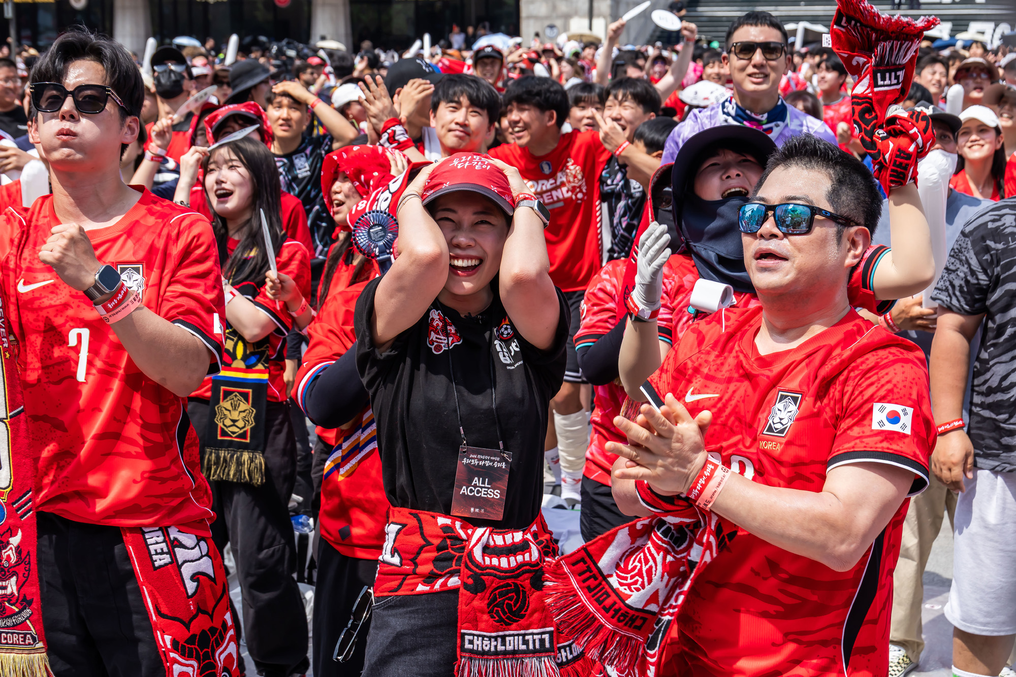 스포츠;축구;월드컵;2026북중미월드컵;한국멕시코전;광화문광장멕시코전응원;월드컵응원;2026북중미월드컵응원인파