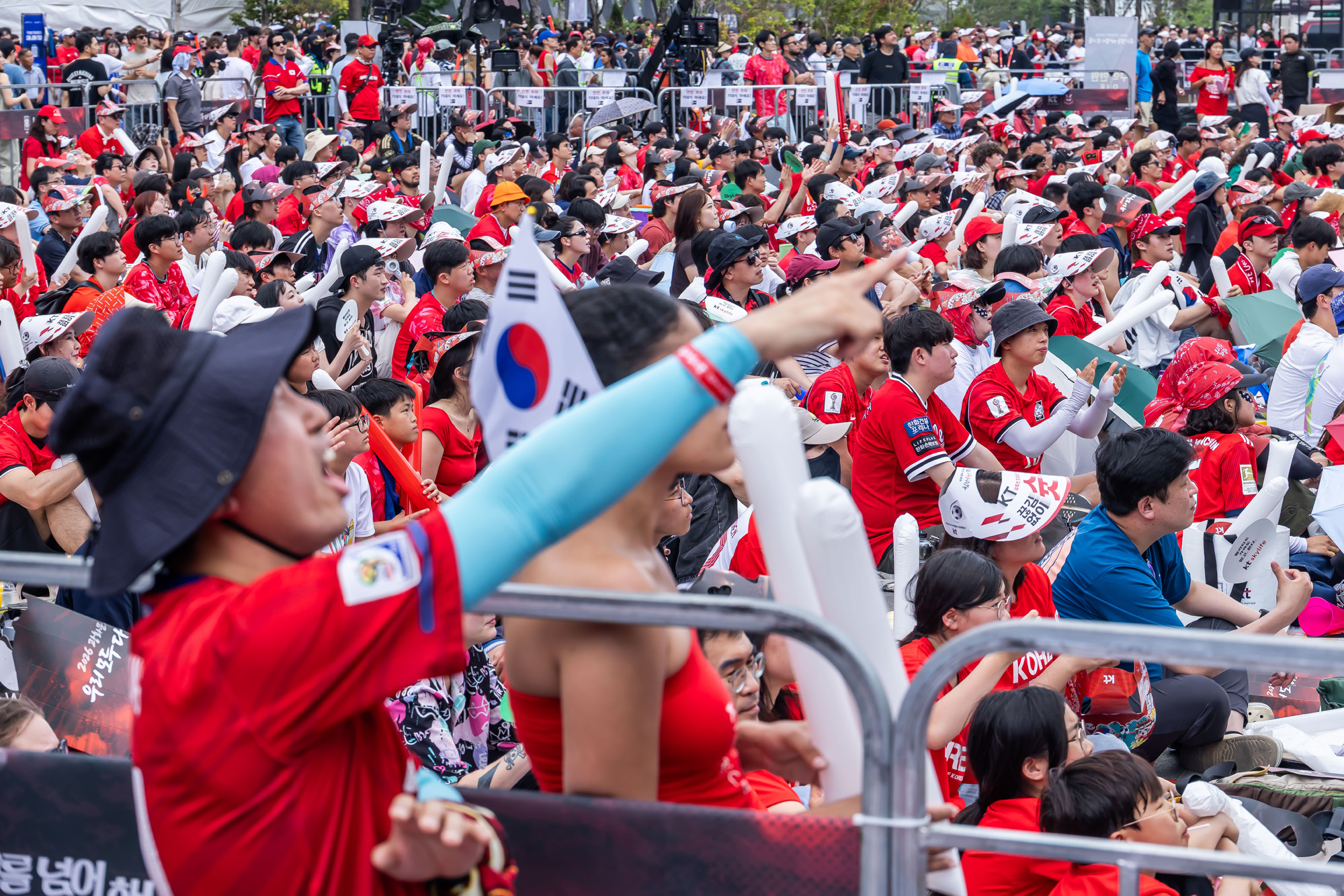 스포츠;축구;월드컵;2026북중미월드컵;한국멕시코전;광화문광장멕시코전응원;월드컵응원;2026북중미월드컵응원인파
