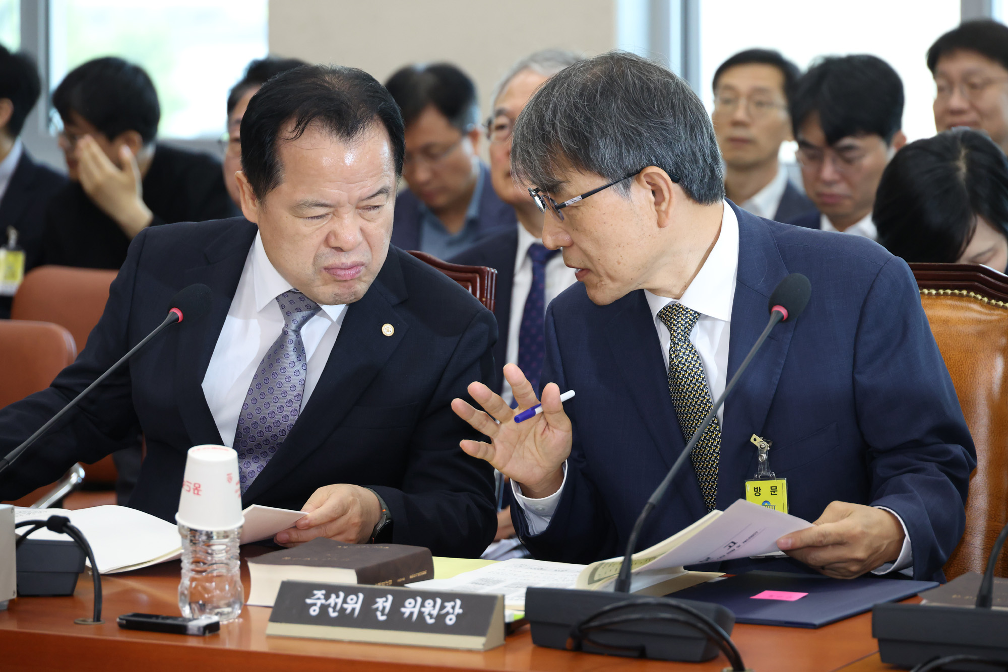 정치;국회;국조특위;투표용지부족사태국조특위;노태악;위철환