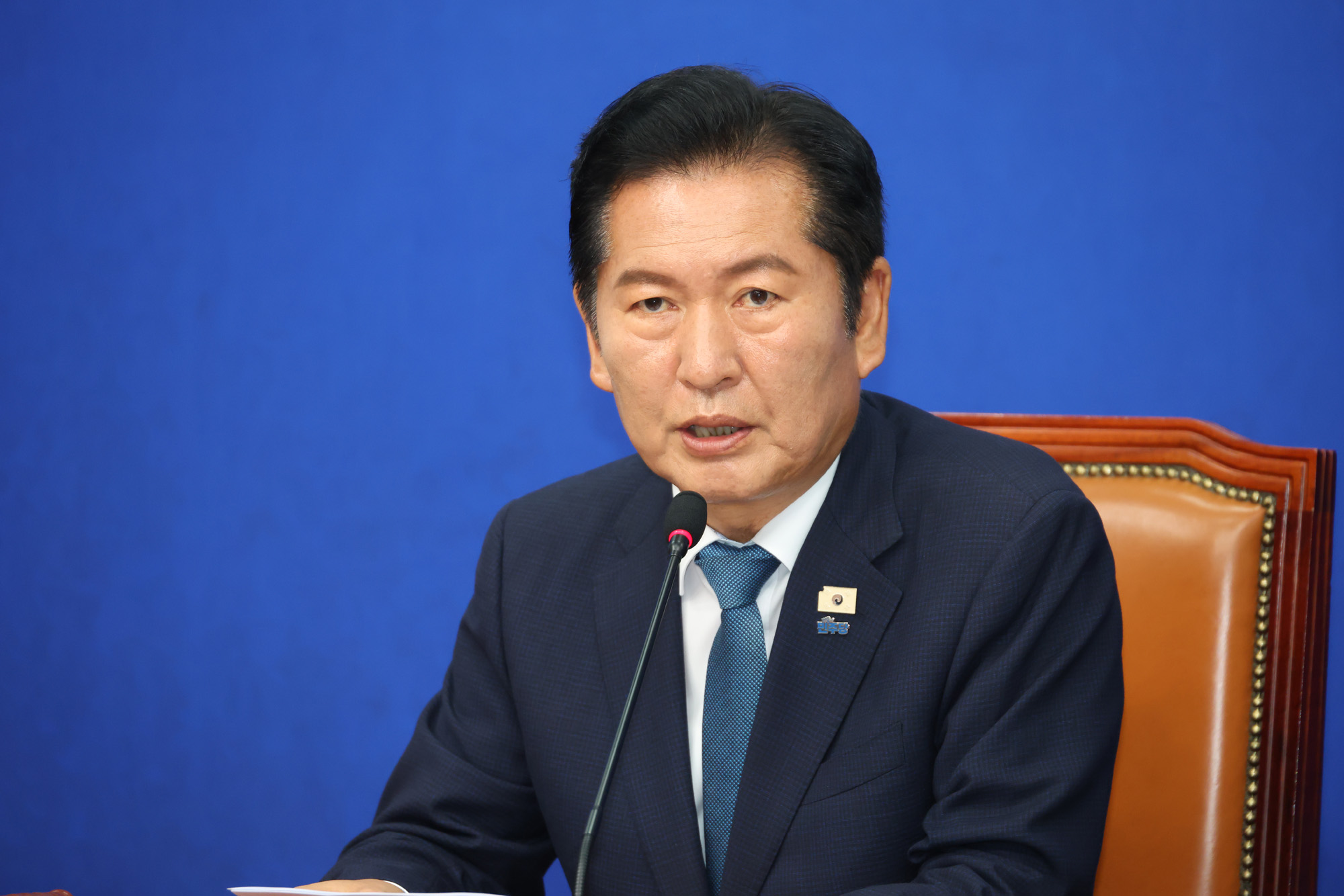 정치;국회;더불어민주당 최고위원회의;정청래대표사퇴