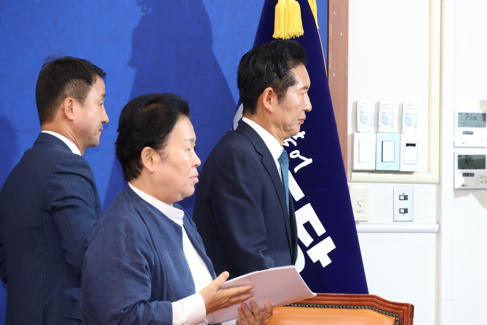 정치;국회;더불어민주당 최고위원회의;정청래대표사퇴
