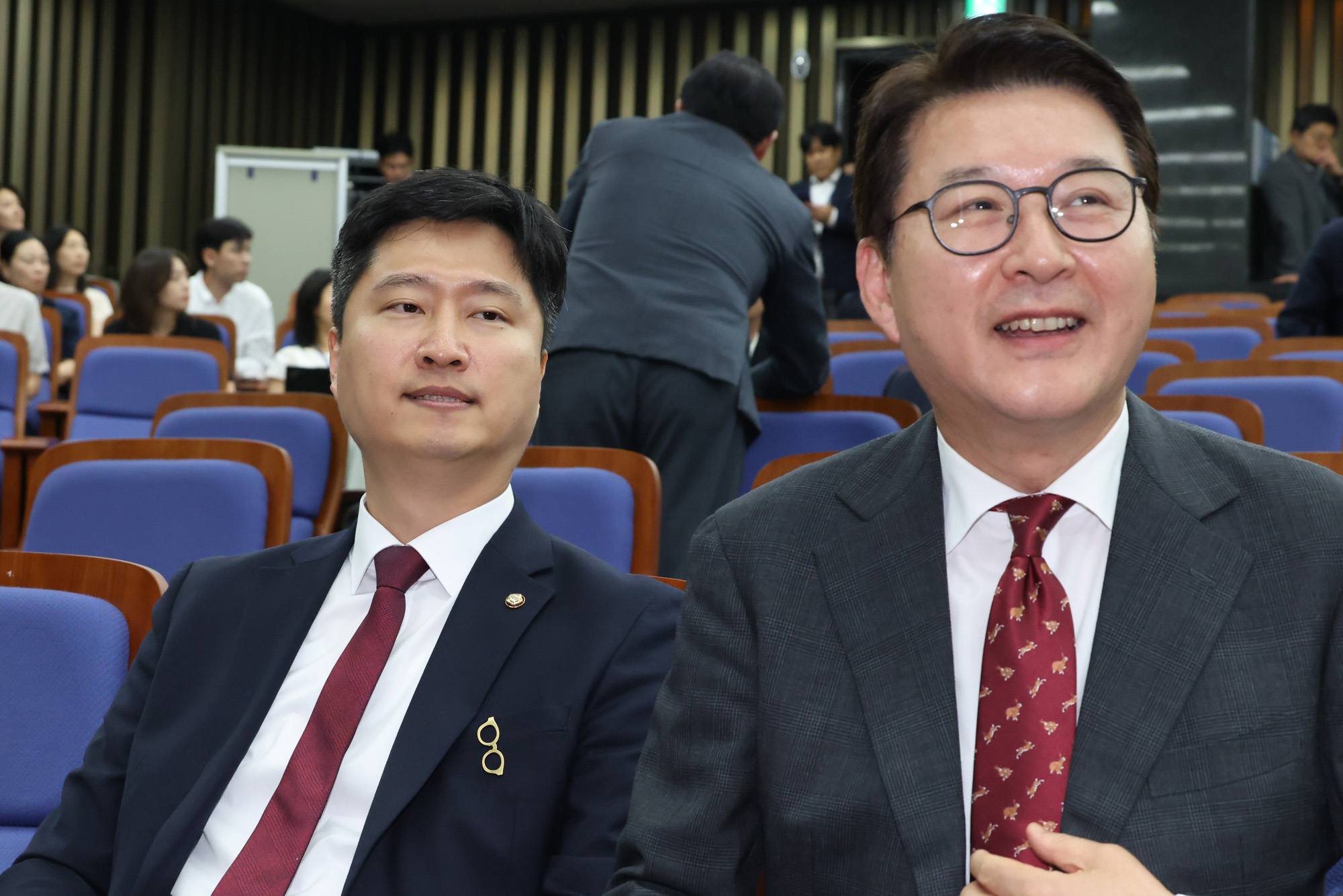 정치;국회;의원총회;우재준