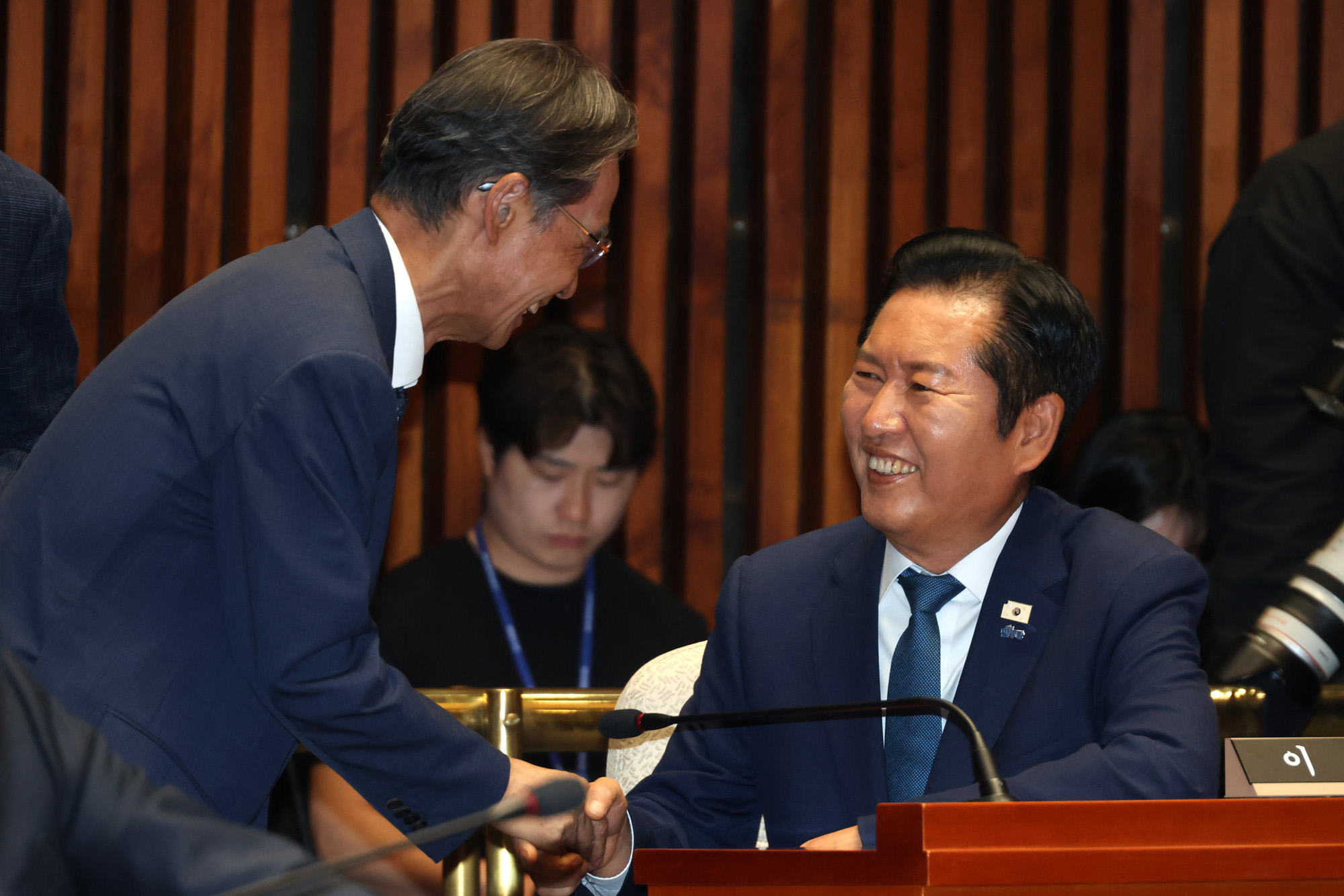 정치;국회;의원총회;더불어민주당;정청래