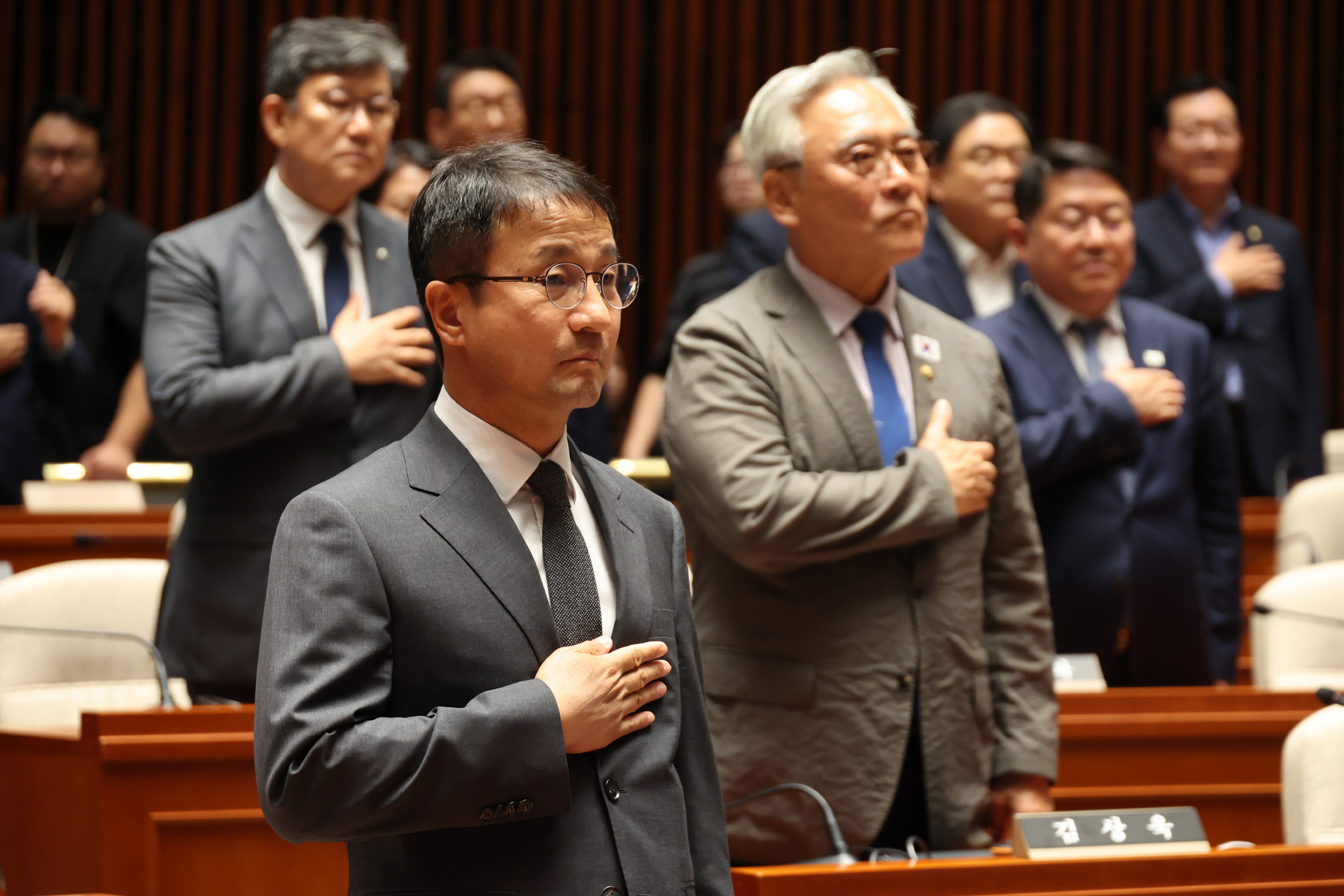 정치;국회;의원총회;더불어민주당;한병도
