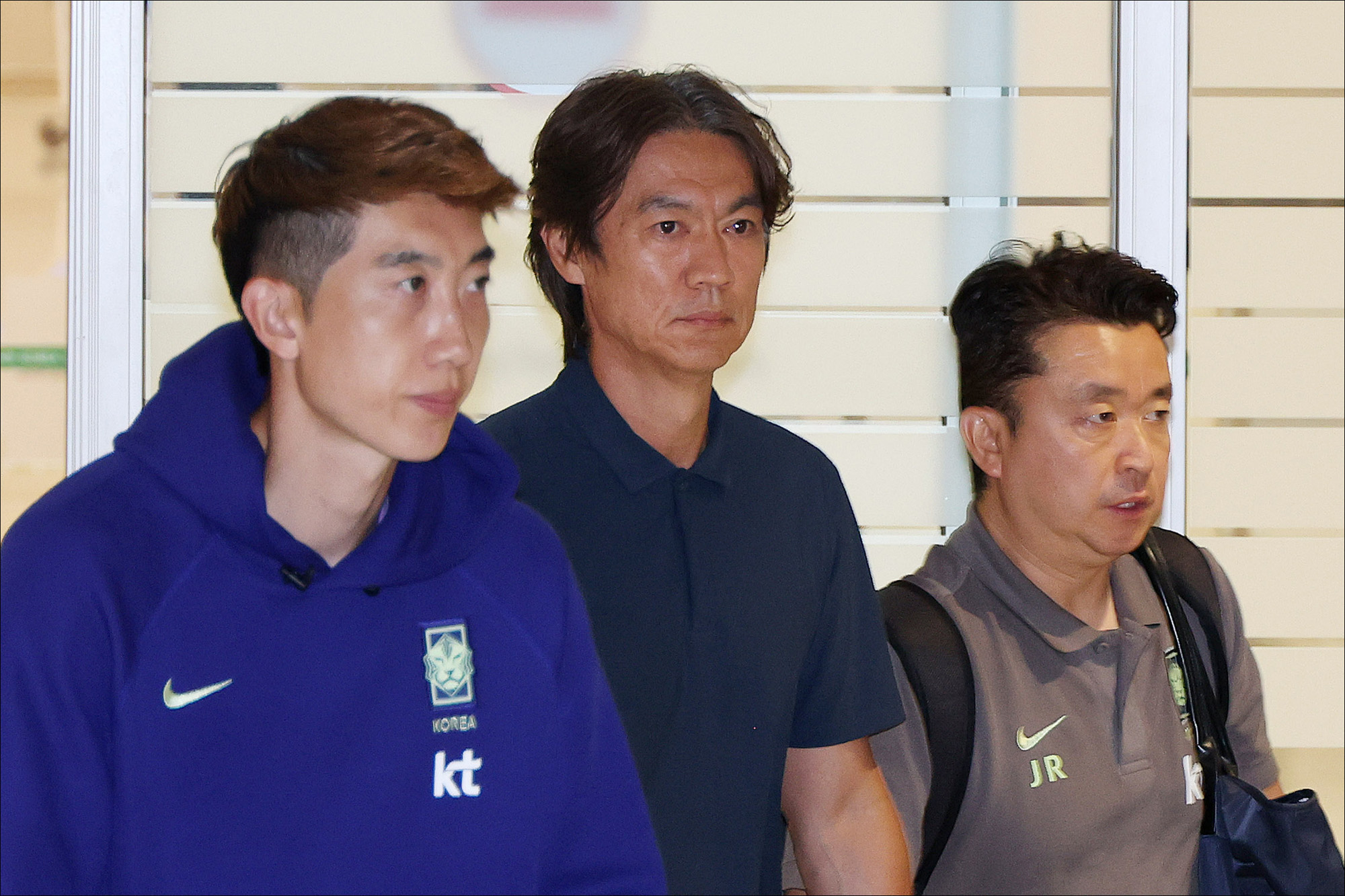 스포츠;축구;2026북중미월드컵;축구국가대표팀귀국;홍명보귀국;홍명보전축구대표팀감독