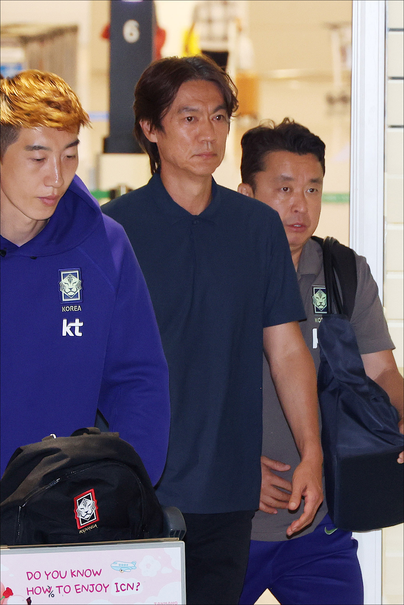 스포츠;축구;2026북중미월드컵;축구국가대표팀귀국;홍명보귀국;홍명보전축구대표팀감독