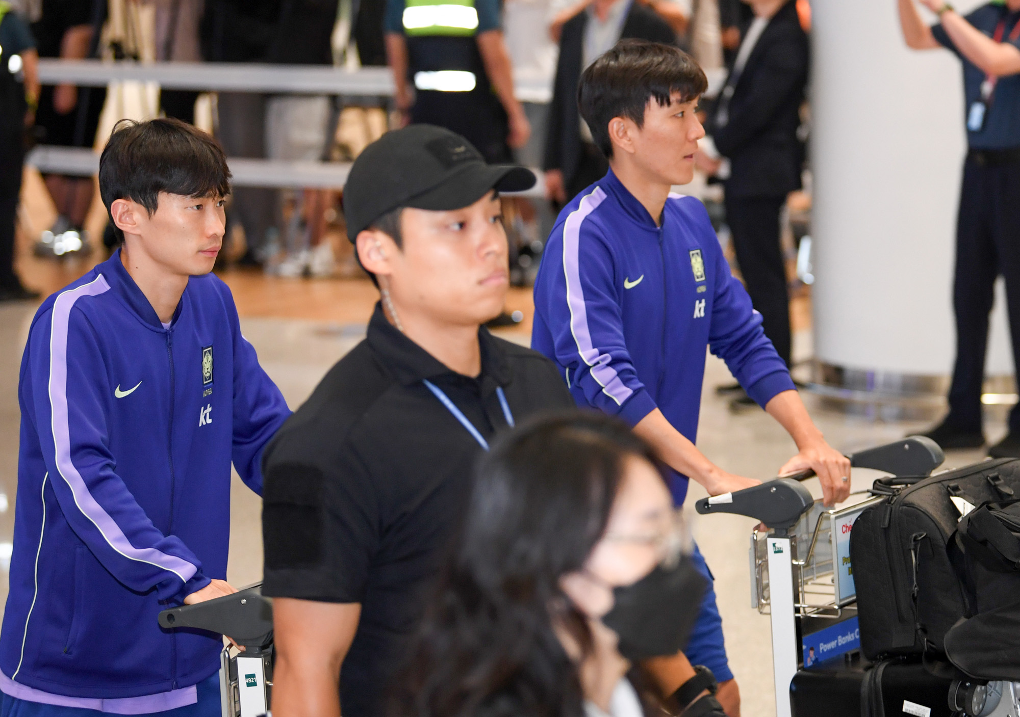 스포츠;축구;2026북중미월드컵;축구국가대표팀귀국;홍명보귀국;홍명보전축구대표팀감독