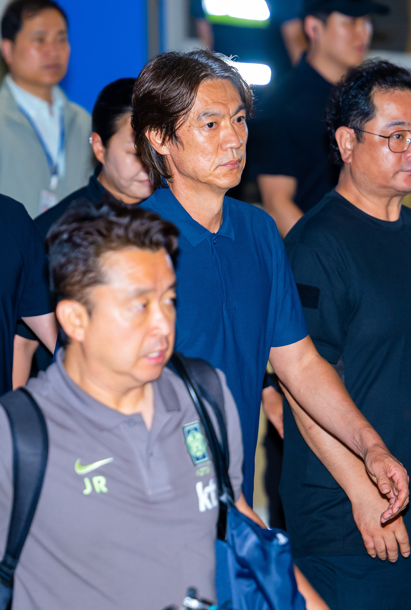 스포츠;축구;2026북중미월드컵;축구국가대표팀귀국;홍명보귀국;홍명보전축구대표팀감독