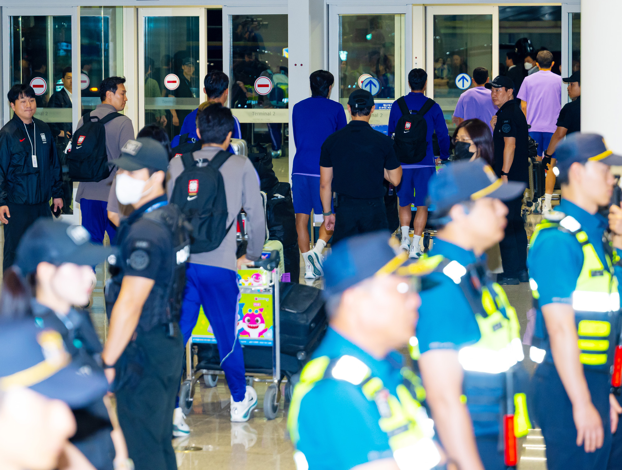 스포츠;축구;2026북중미월드컵;축구국가대표팀귀국;홍명보귀국;홍명보전축구대표팀감독