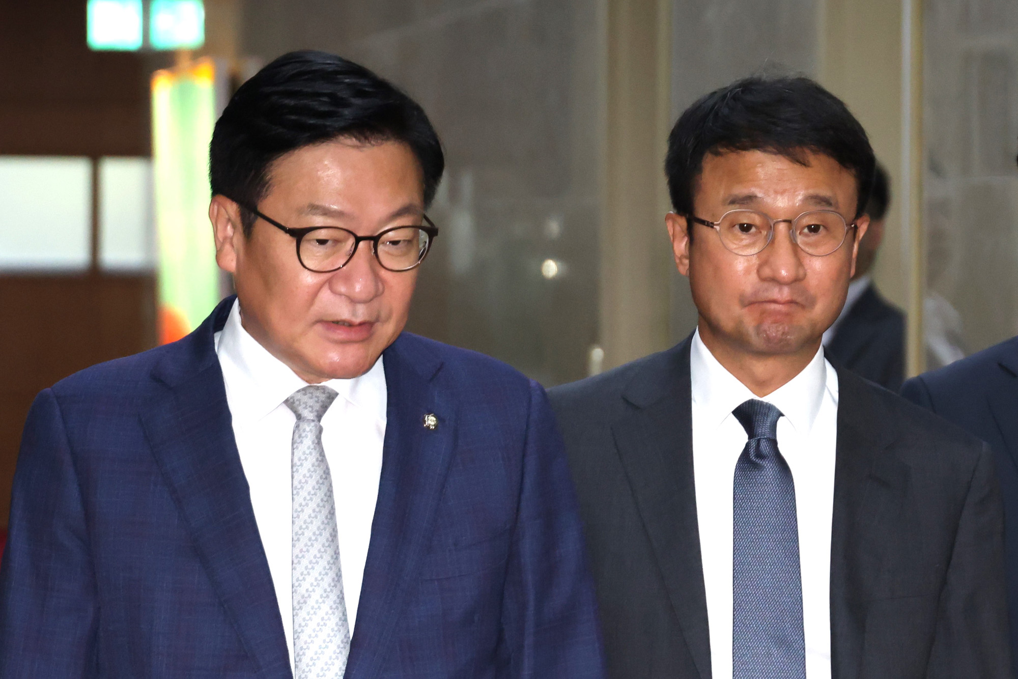 정치;국회;한병도;정점식;여야원내대표