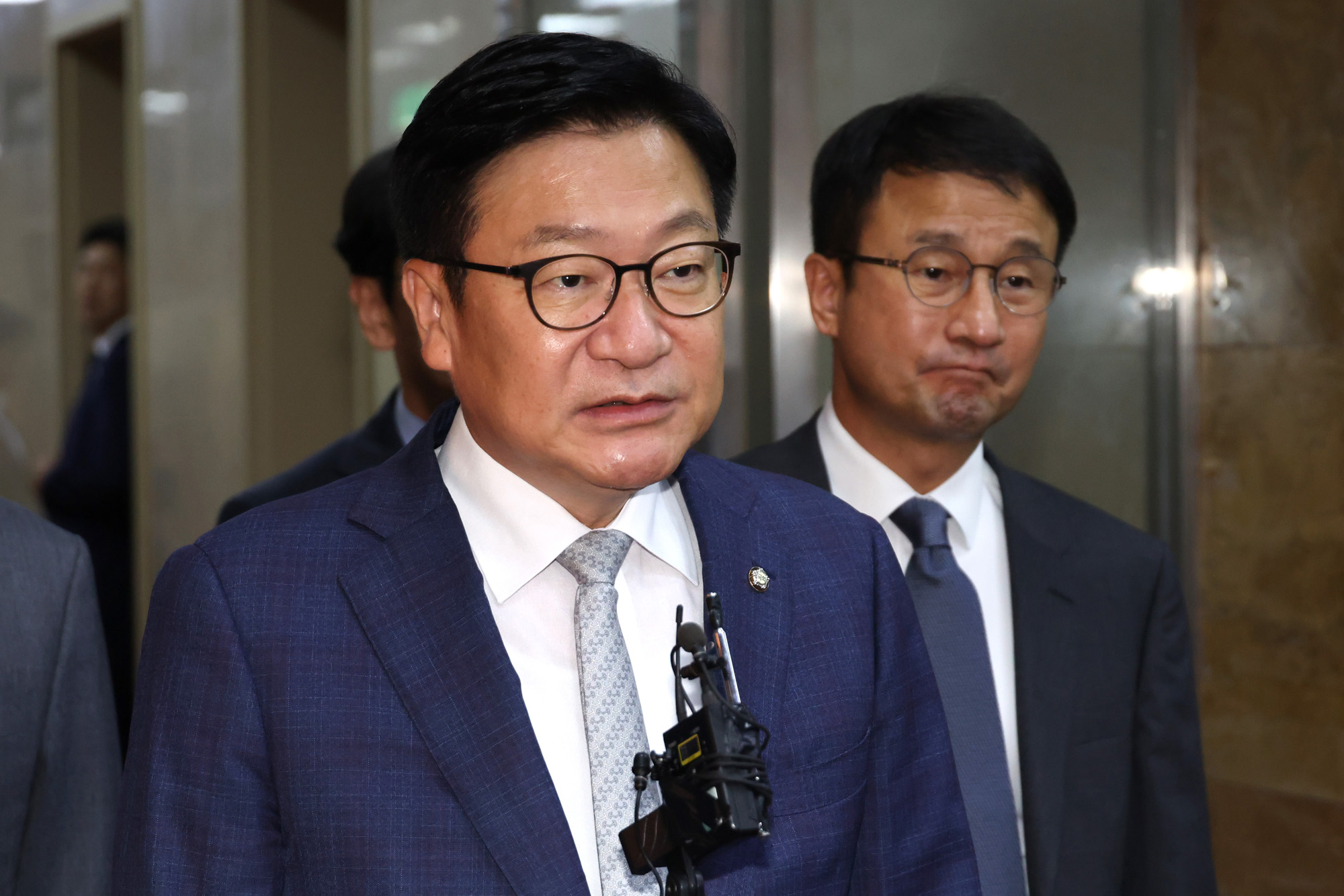 정치;국회;한병도;정점식;여야원내대표