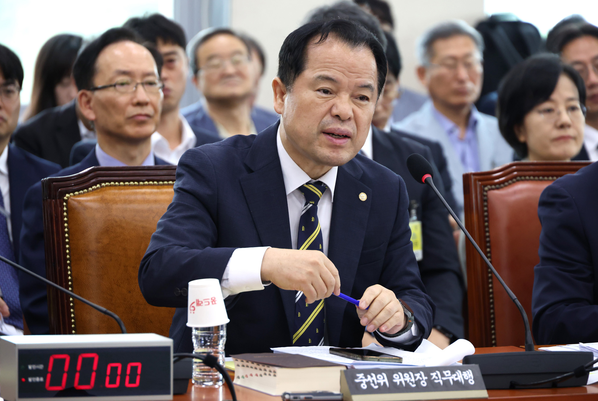 정치;국회;국정조사특위;선관위투표용지부족사태;선거관리위원회;위철환