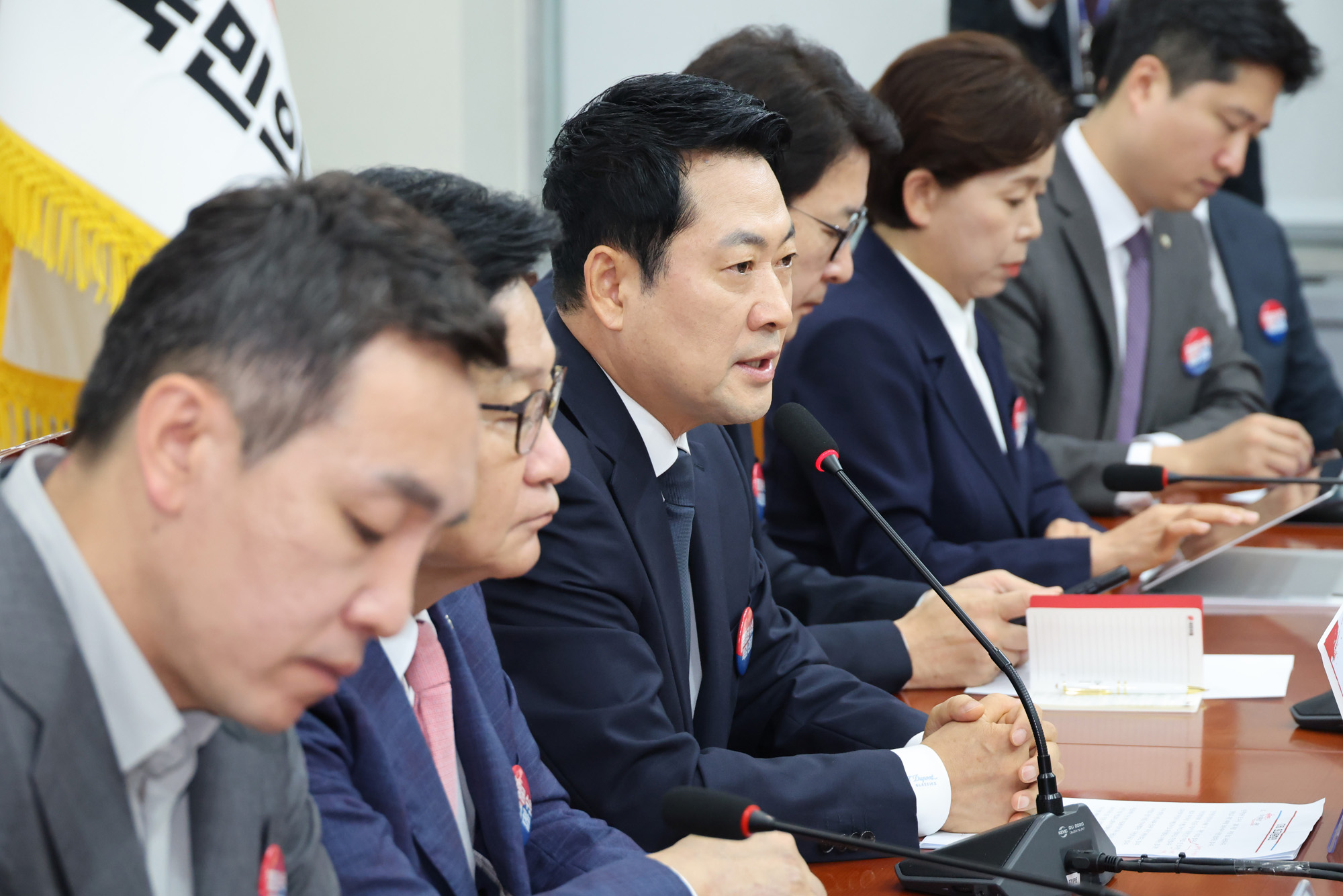 정치;국회;국민의힘 최고위원회의;장동혁
