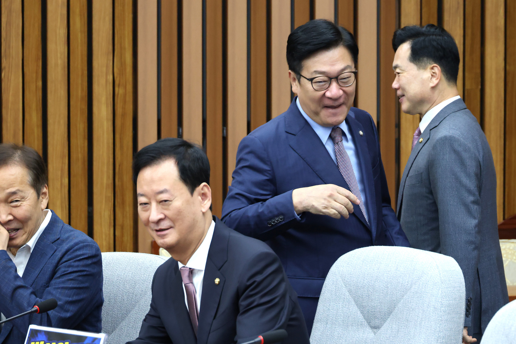 정치;국회;국민의힘 원내대책회의;정점식