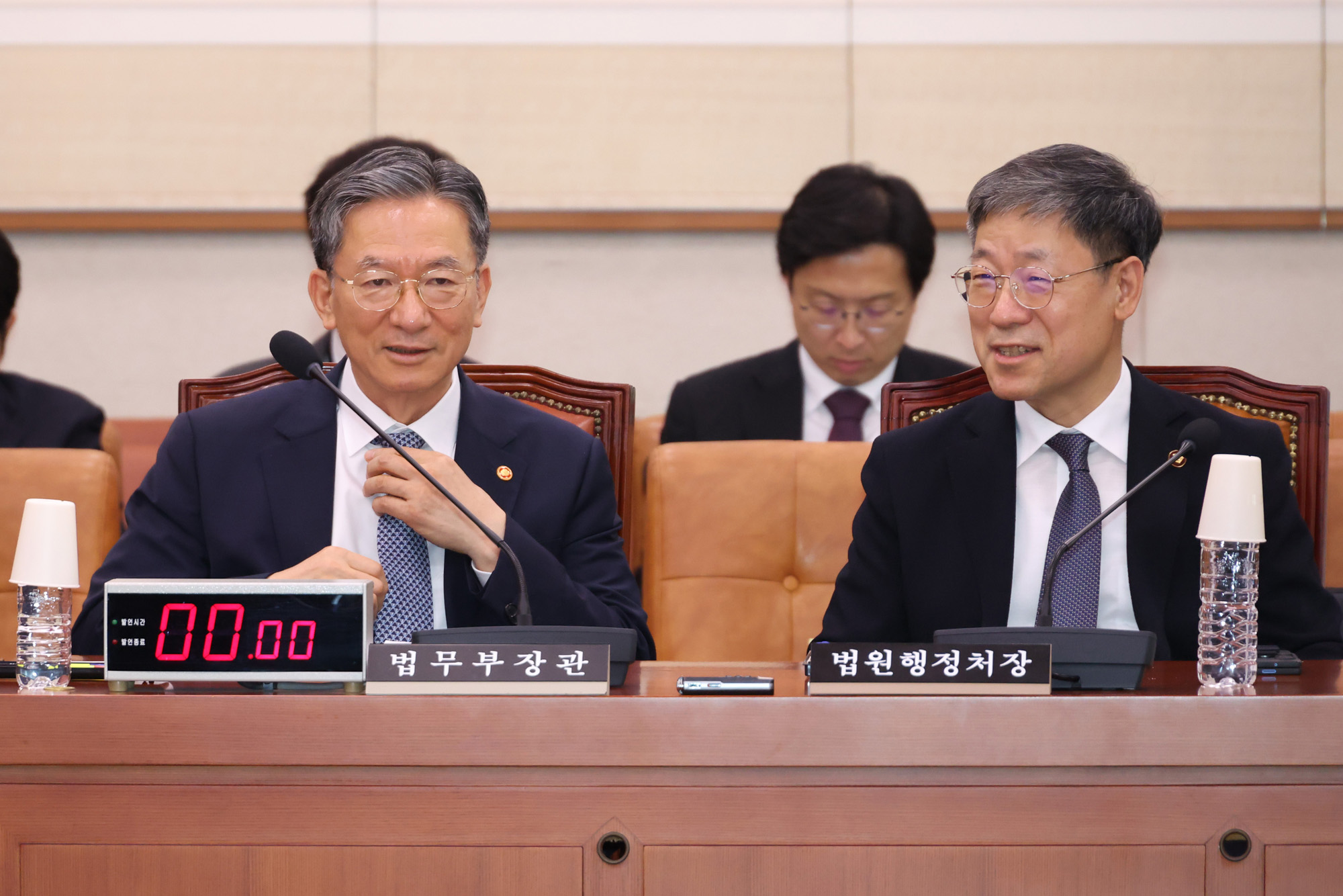 정치;국회;법제사법위원회;정성호 법무부장관;노경필 법원행정처장