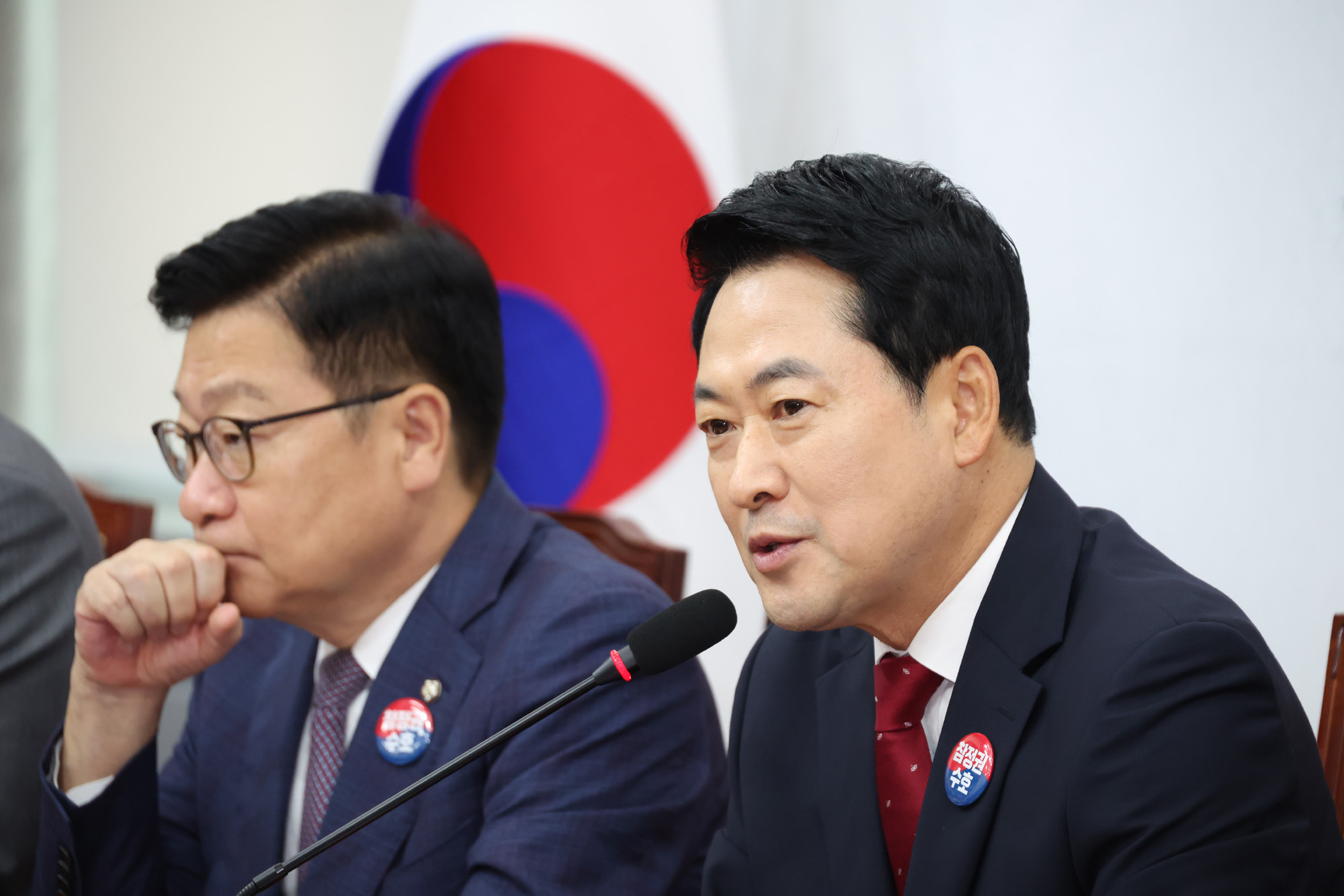 정치;국회;국민의힘 최고위원회의;장동혁